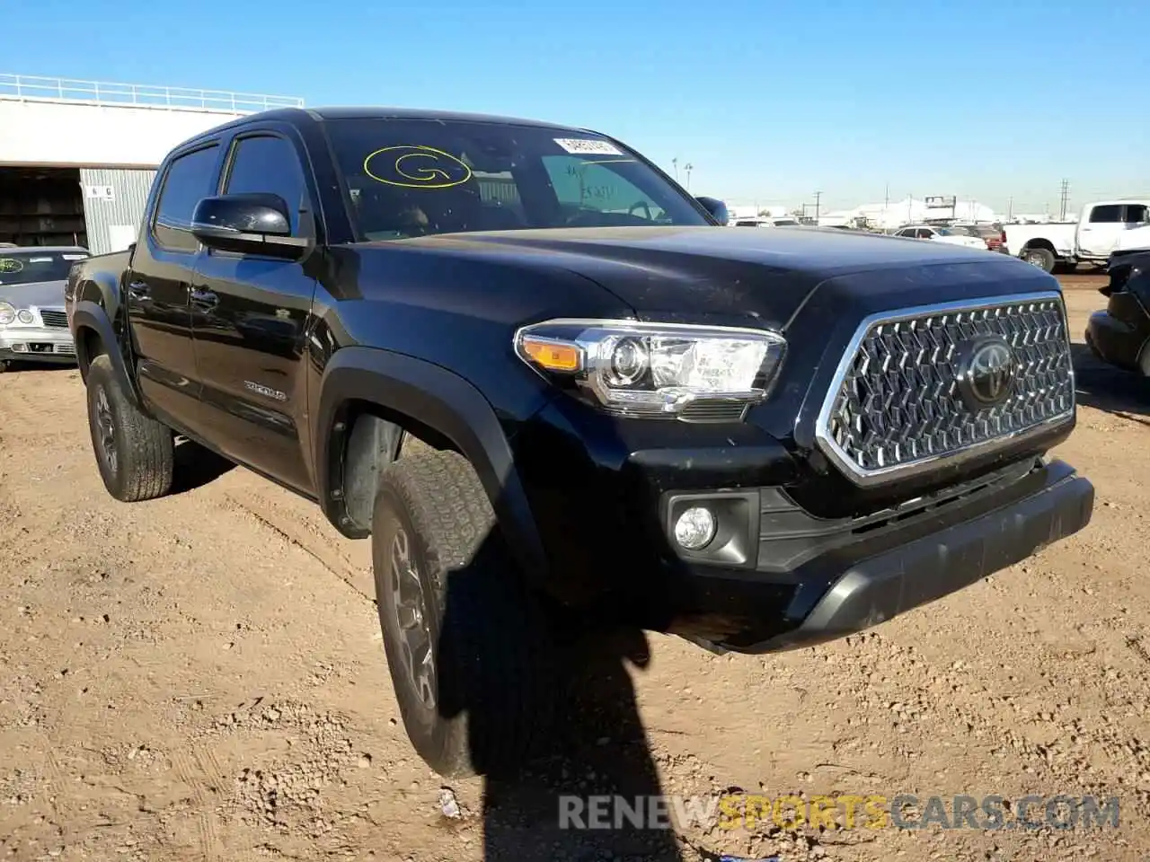 1 Photograph of a damaged car 3TMCZ5AN7KM249146 TOYOTA TACOMA 2019