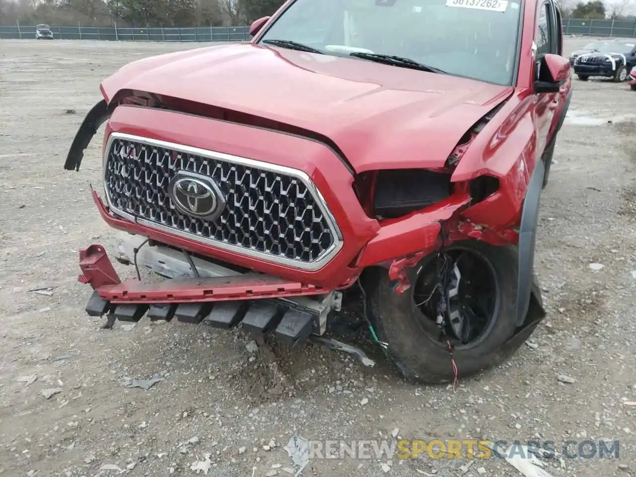 9 Photograph of a damaged car 3TMCZ5AN7KM249745 TOYOTA TACOMA 2019