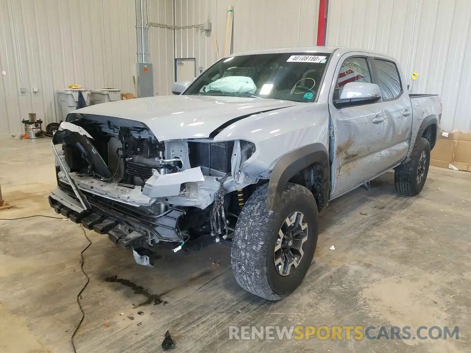 2 Photograph of a damaged car 3TMCZ5AN7KM251088 TOYOTA TACOMA 2019