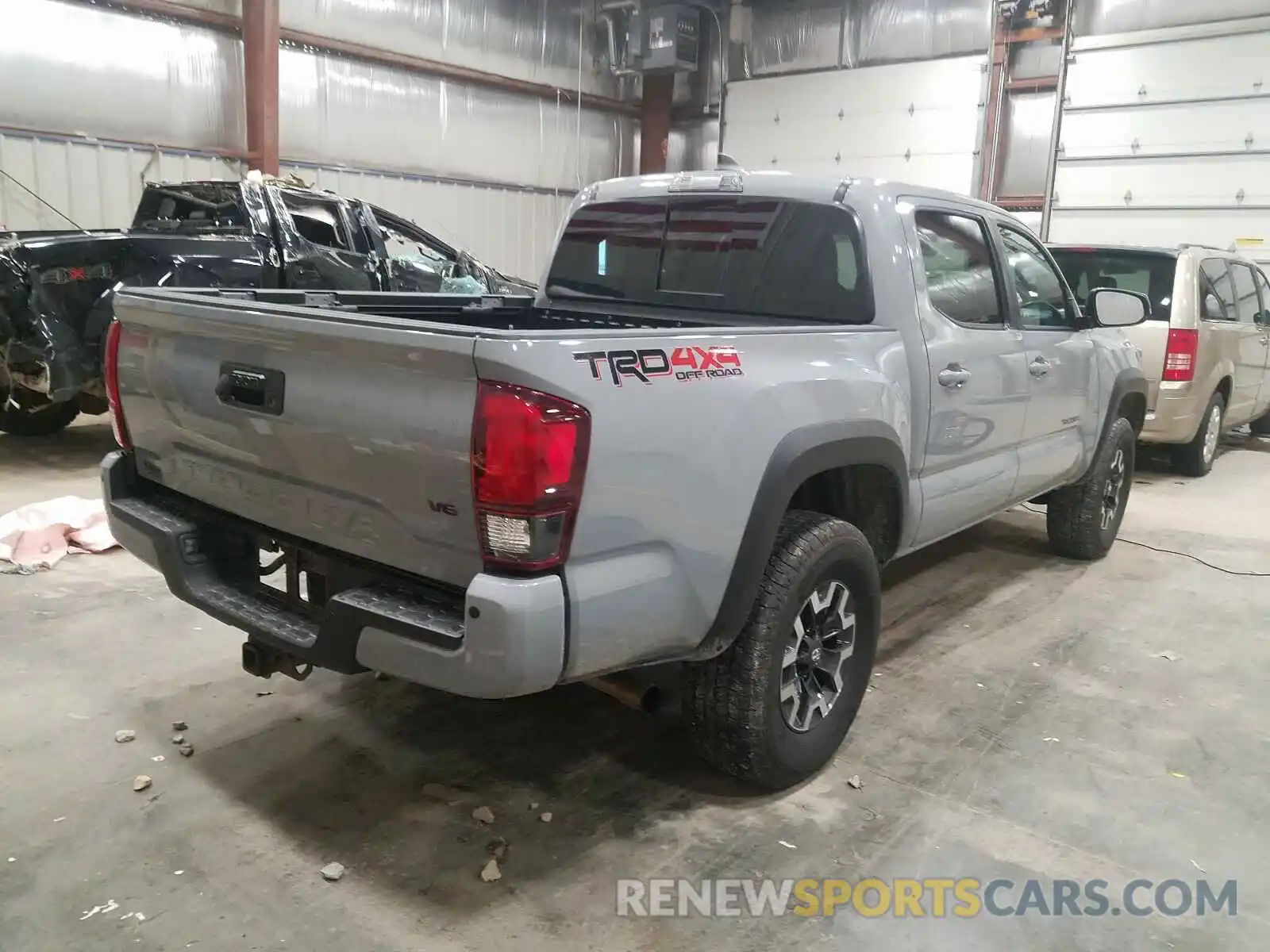 4 Photograph of a damaged car 3TMCZ5AN7KM251088 TOYOTA TACOMA 2019