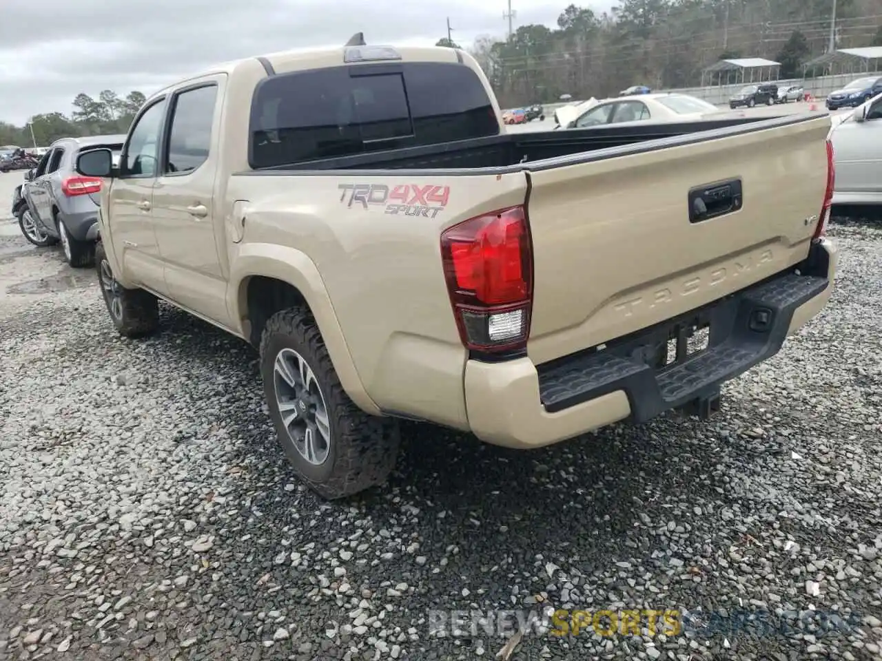 3 Photograph of a damaged car 3TMCZ5AN7KM252631 TOYOTA TACOMA 2019