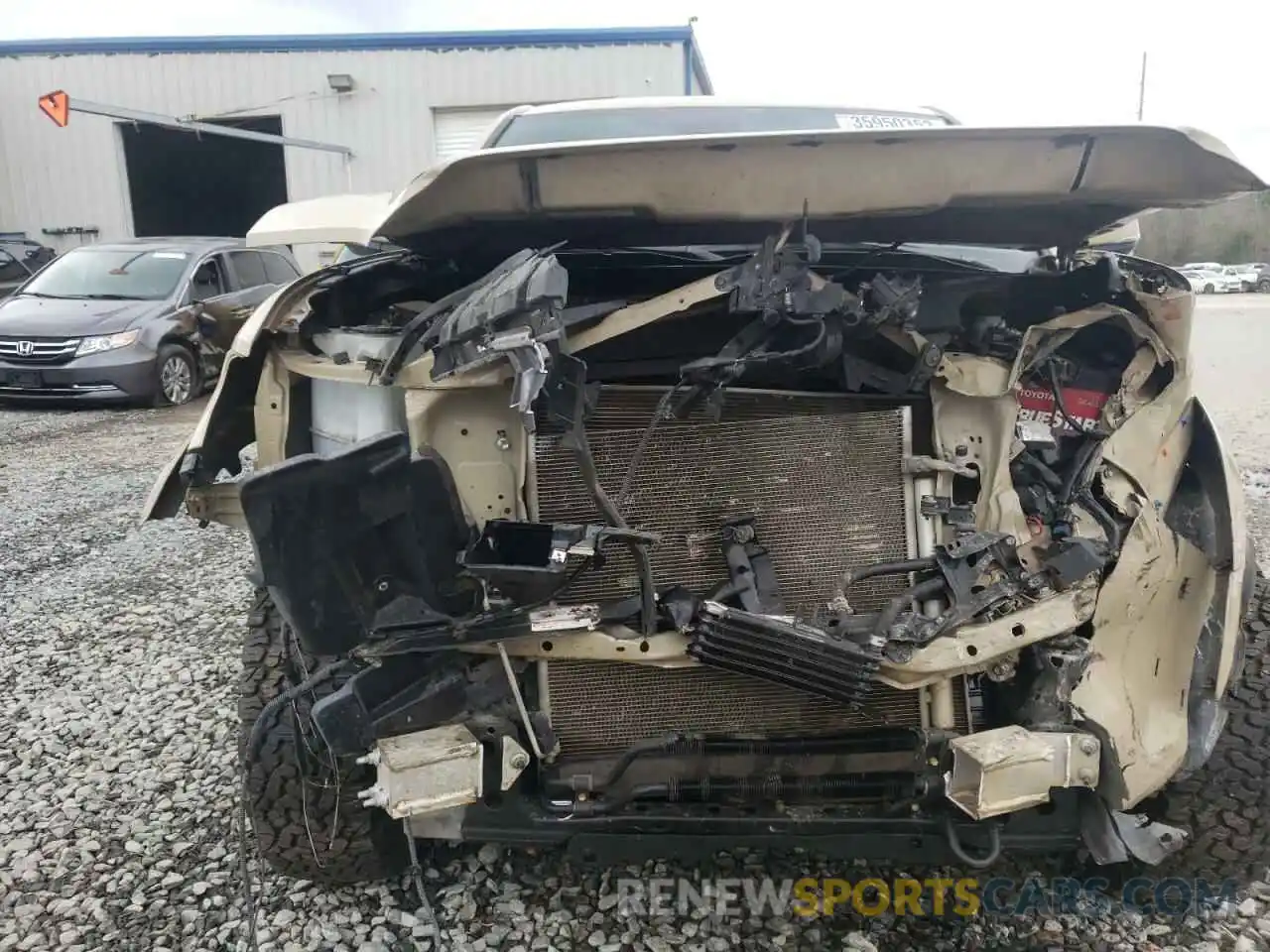 9 Photograph of a damaged car 3TMCZ5AN7KM252631 TOYOTA TACOMA 2019