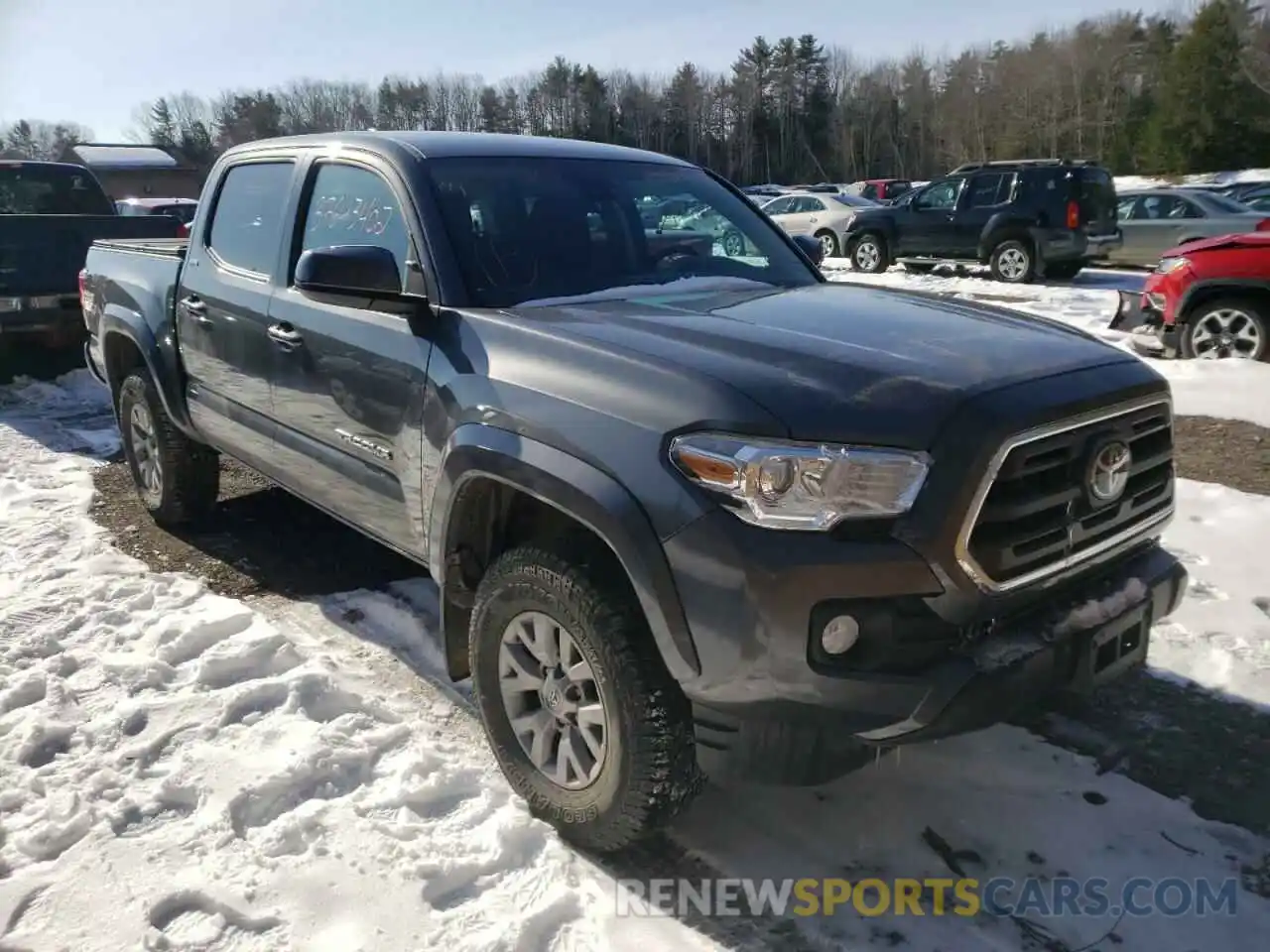 1 Photograph of a damaged car 3TMCZ5AN7KM254797 TOYOTA TACOMA 2019