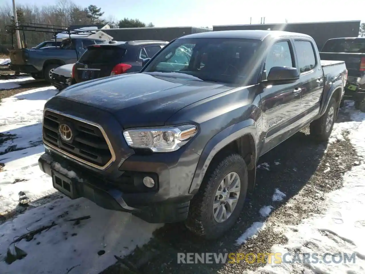 2 Photograph of a damaged car 3TMCZ5AN7KM254797 TOYOTA TACOMA 2019