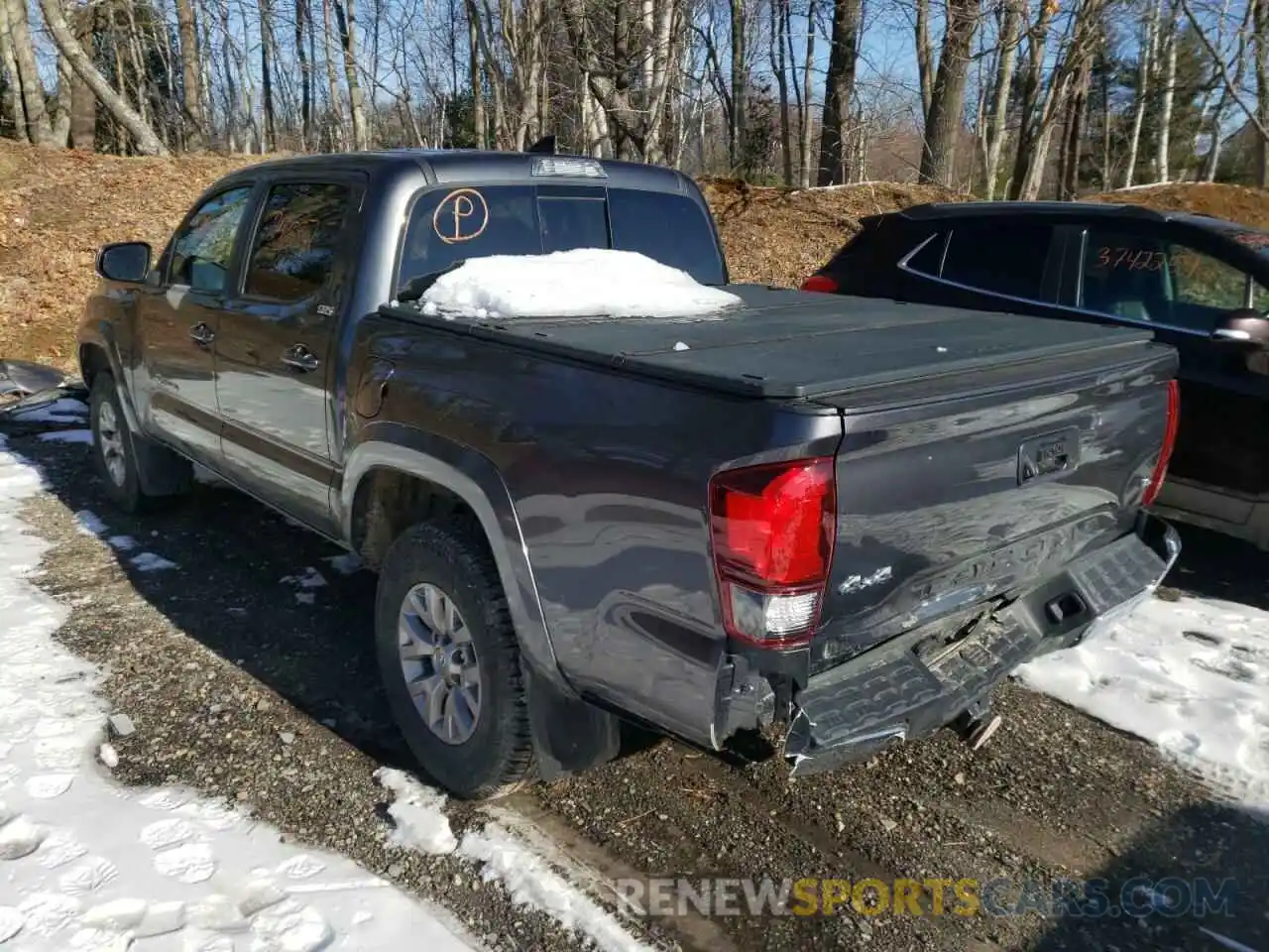 3 Photograph of a damaged car 3TMCZ5AN7KM254797 TOYOTA TACOMA 2019