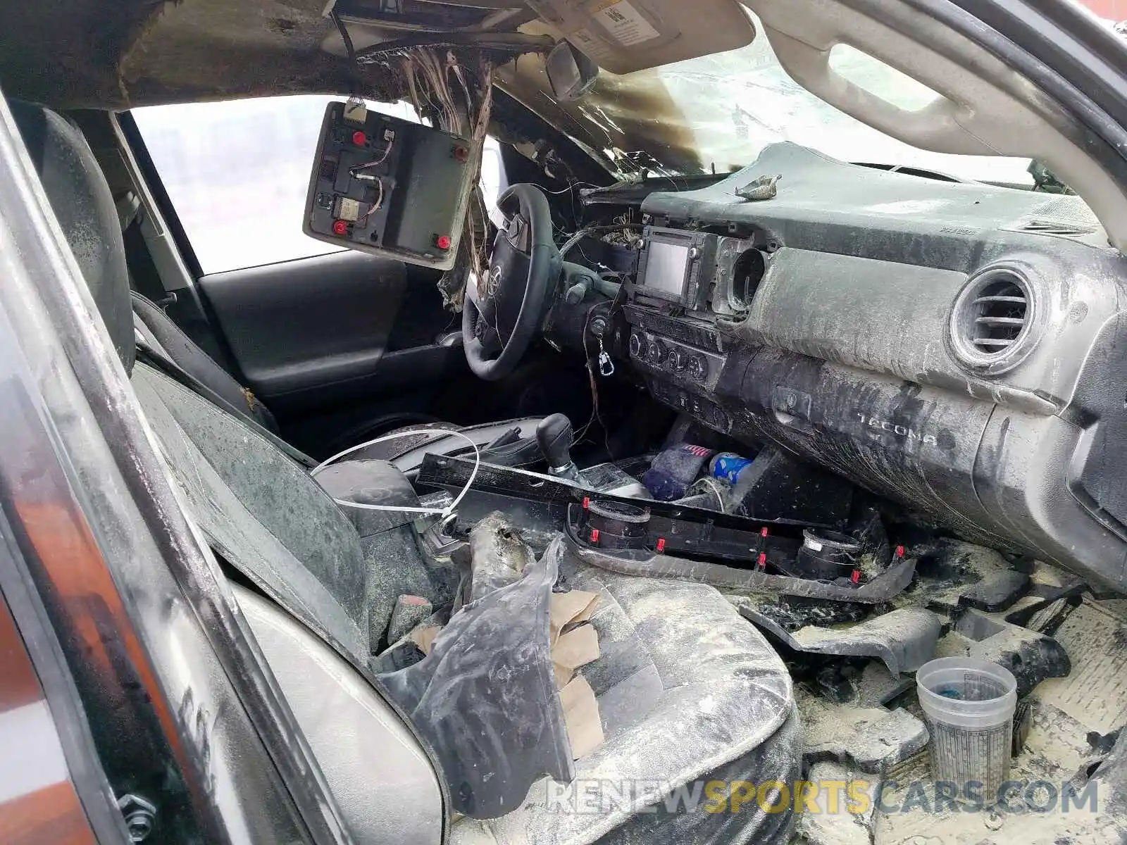 5 Photograph of a damaged car 3TMCZ5AN7KM258283 TOYOTA TACOMA 2019