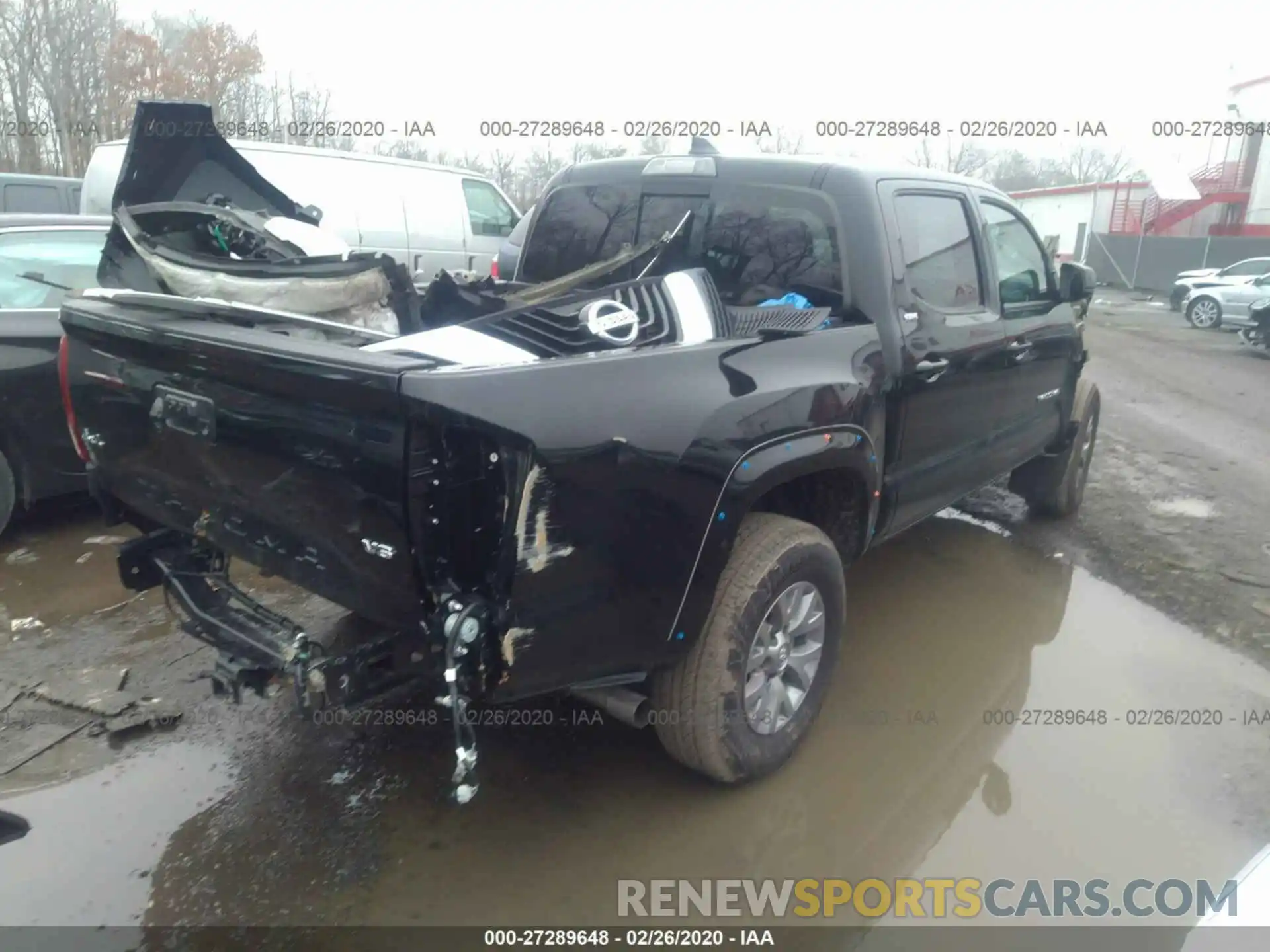 4 Photograph of a damaged car 3TMCZ5AN7KM258994 TOYOTA TACOMA 2019