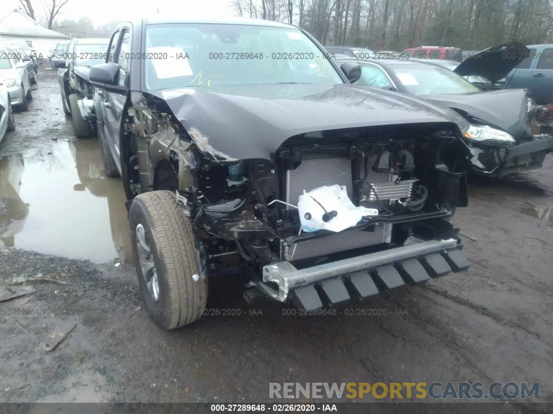 6 Photograph of a damaged car 3TMCZ5AN7KM258994 TOYOTA TACOMA 2019