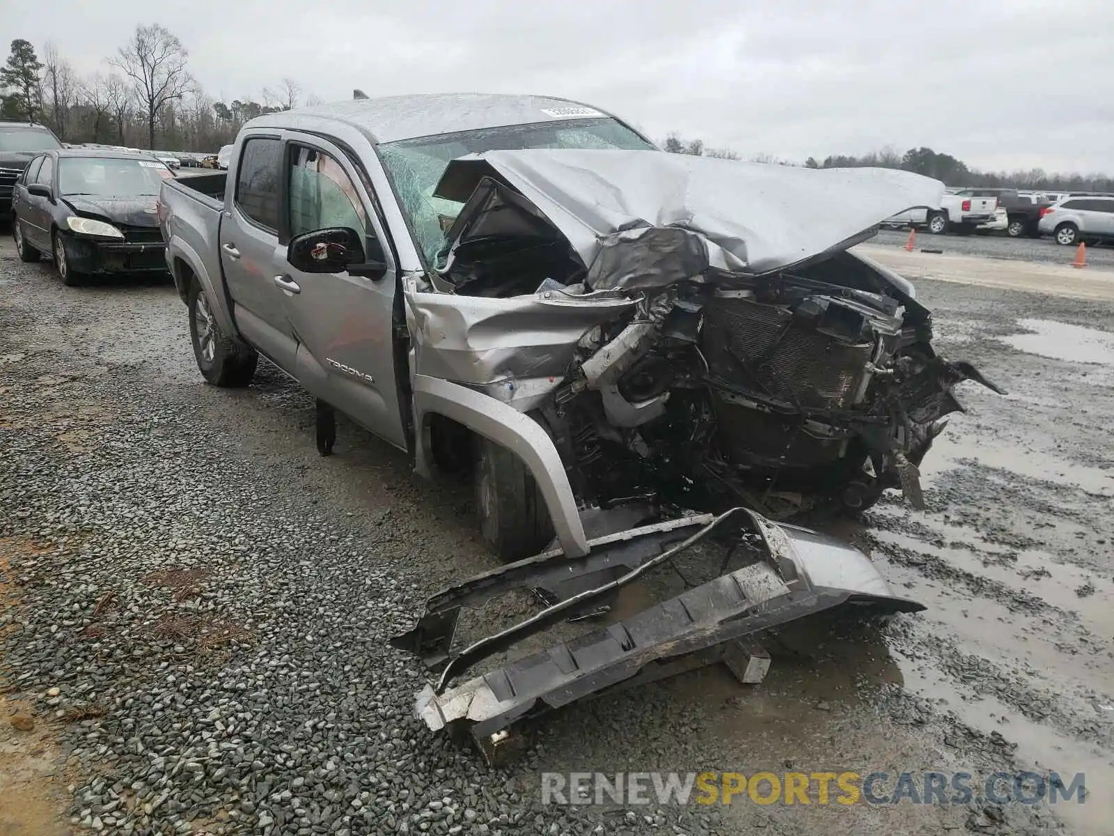 9 Photograph of a damaged car 3TMCZ5AN7KM260406 TOYOTA TACOMA 2019