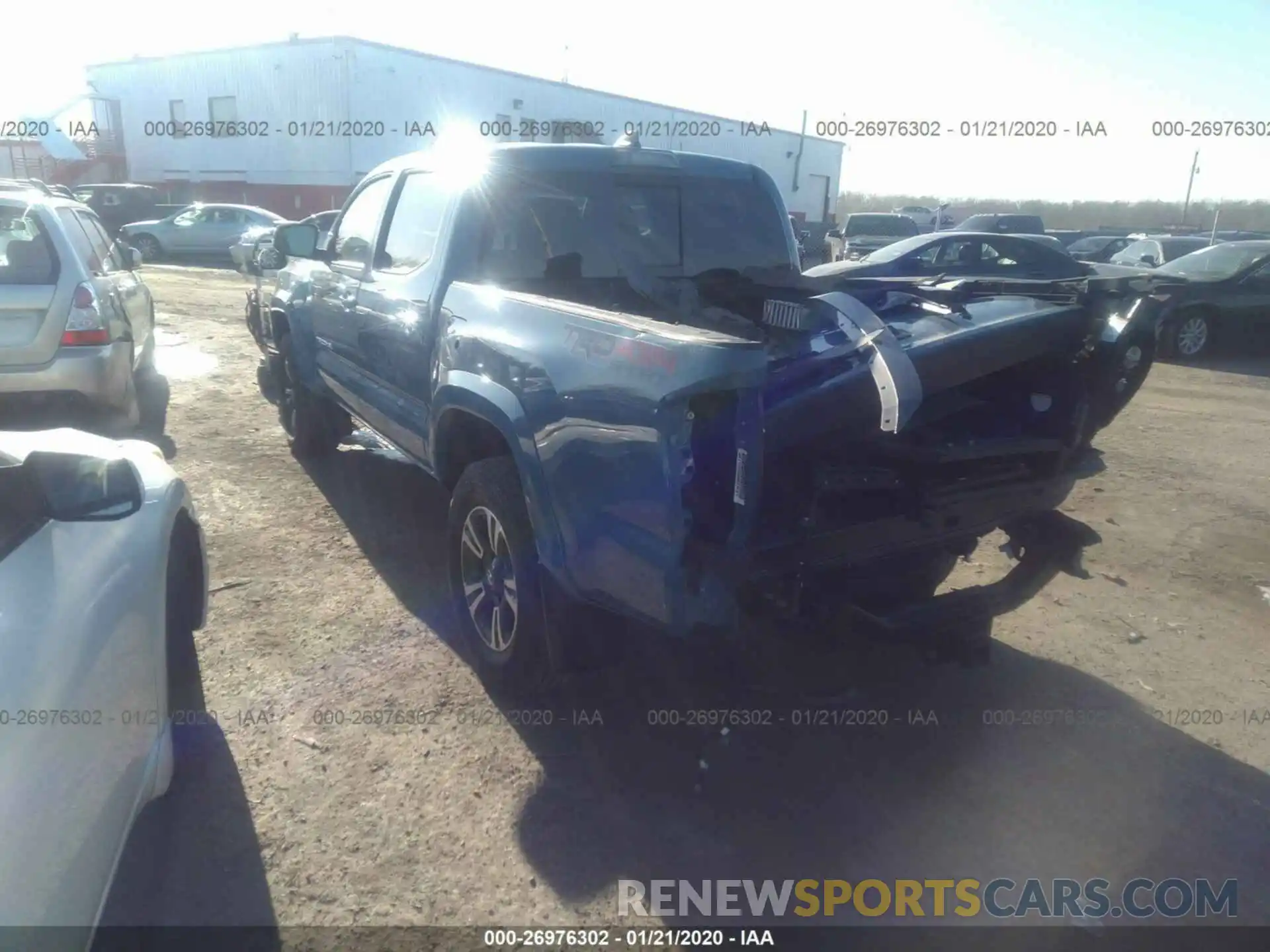 3 Photograph of a damaged car 3TMCZ5AN7KM262138 TOYOTA TACOMA 2019