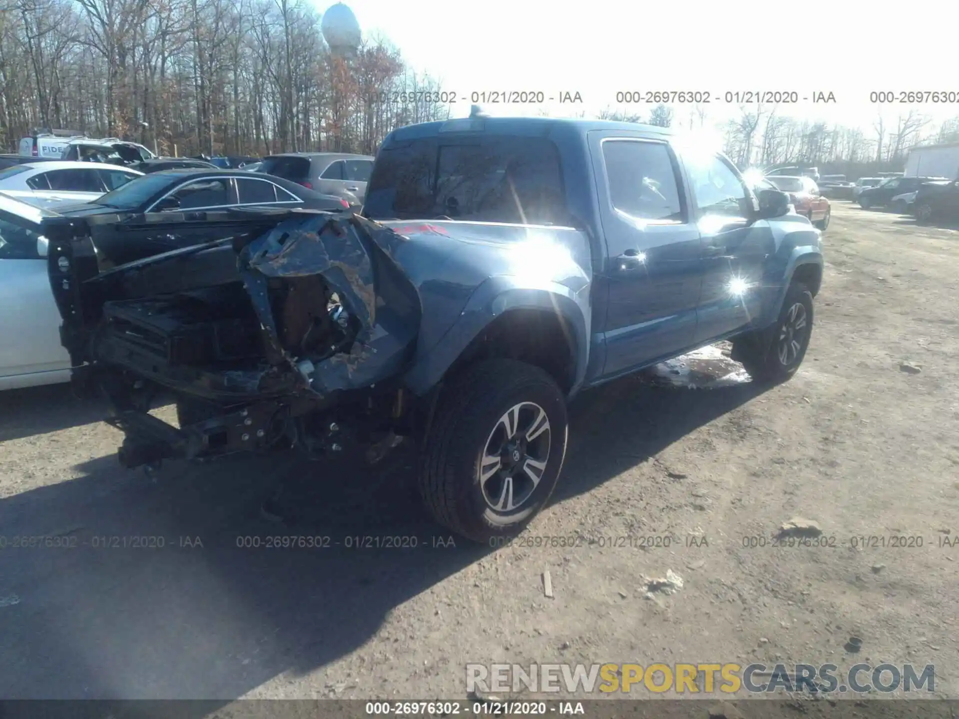 4 Photograph of a damaged car 3TMCZ5AN7KM262138 TOYOTA TACOMA 2019