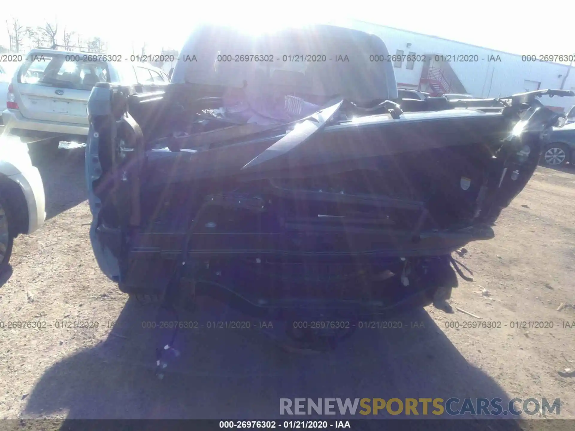 6 Photograph of a damaged car 3TMCZ5AN7KM262138 TOYOTA TACOMA 2019