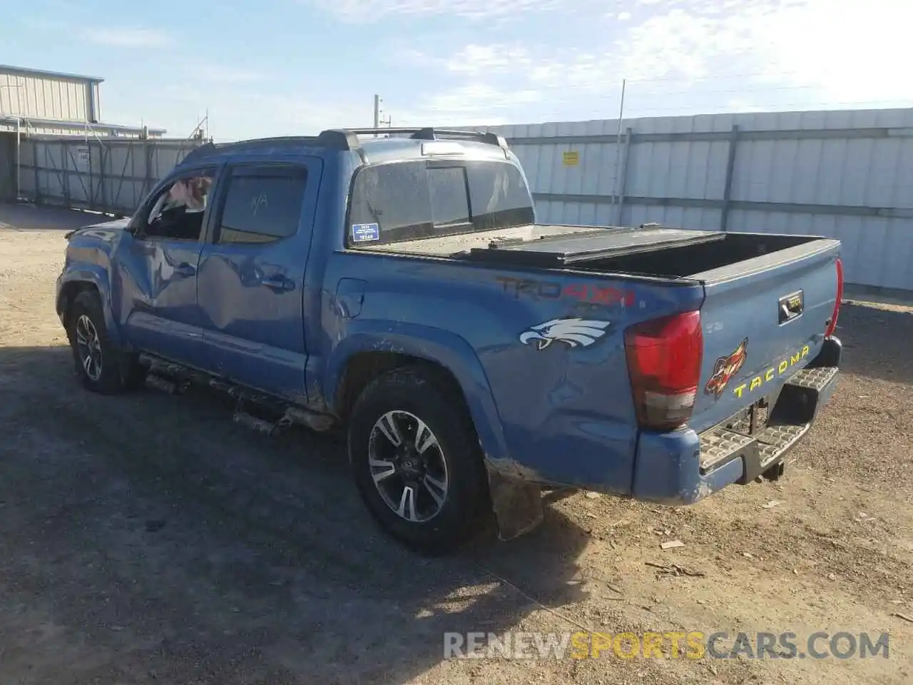 3 Photograph of a damaged car 3TMCZ5AN7KM263984 TOYOTA TACOMA 2019