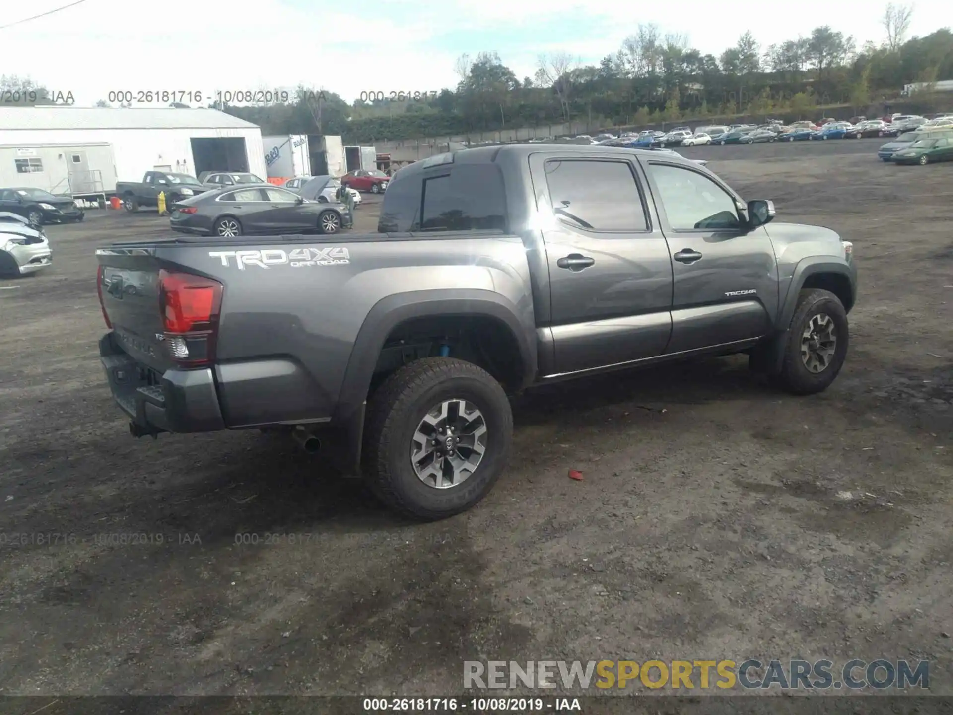 4 Photograph of a damaged car 3TMCZ5AN7KM264701 TOYOTA TACOMA 2019