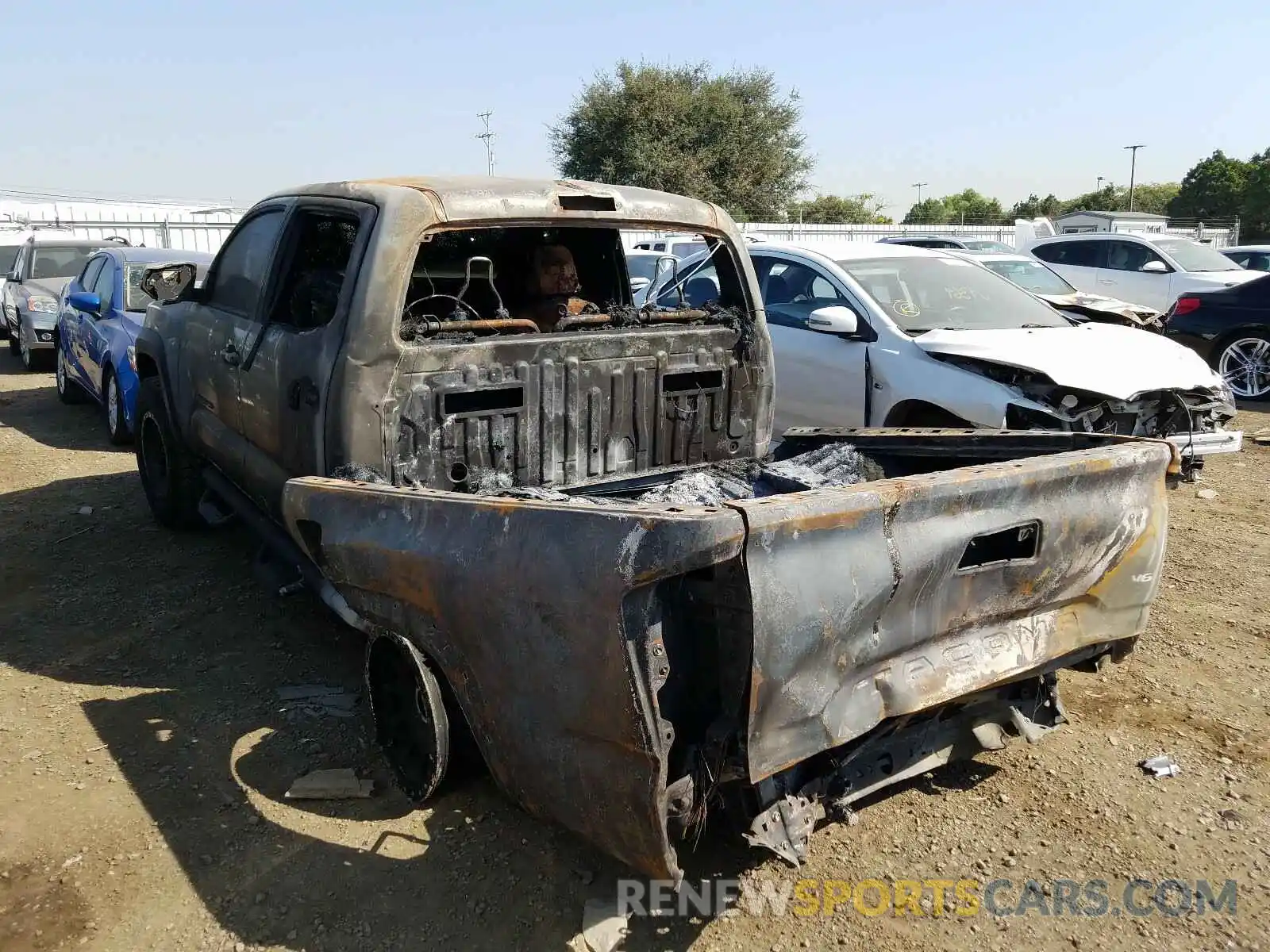 3 Photograph of a damaged car 3TMCZ5AN7KM265198 TOYOTA TACOMA 2019