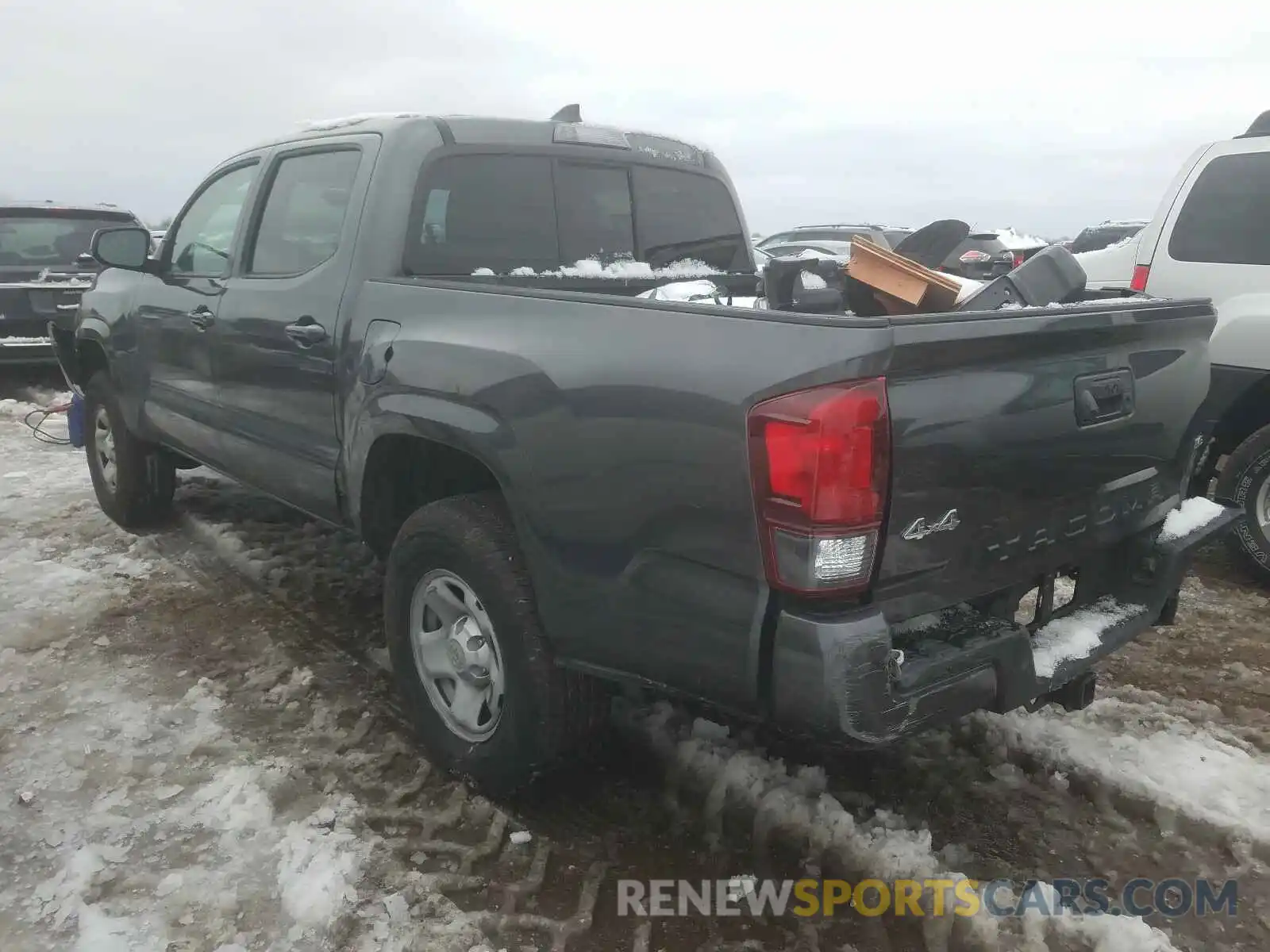 3 Photograph of a damaged car 3TMCZ5AN7KM273916 TOYOTA TACOMA 2019