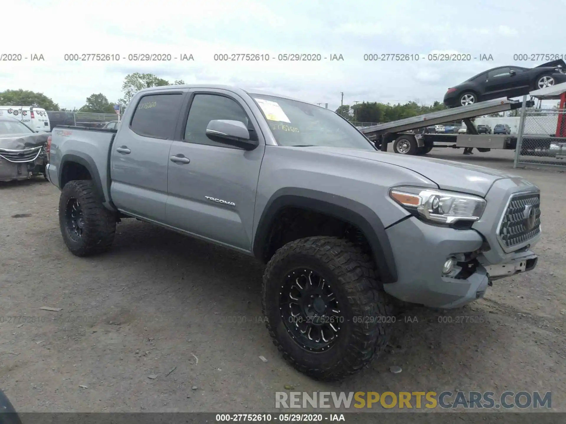 1 Фотография поврежденного автомобиля 3TMCZ5AN7KM274306 TOYOTA TACOMA 2019