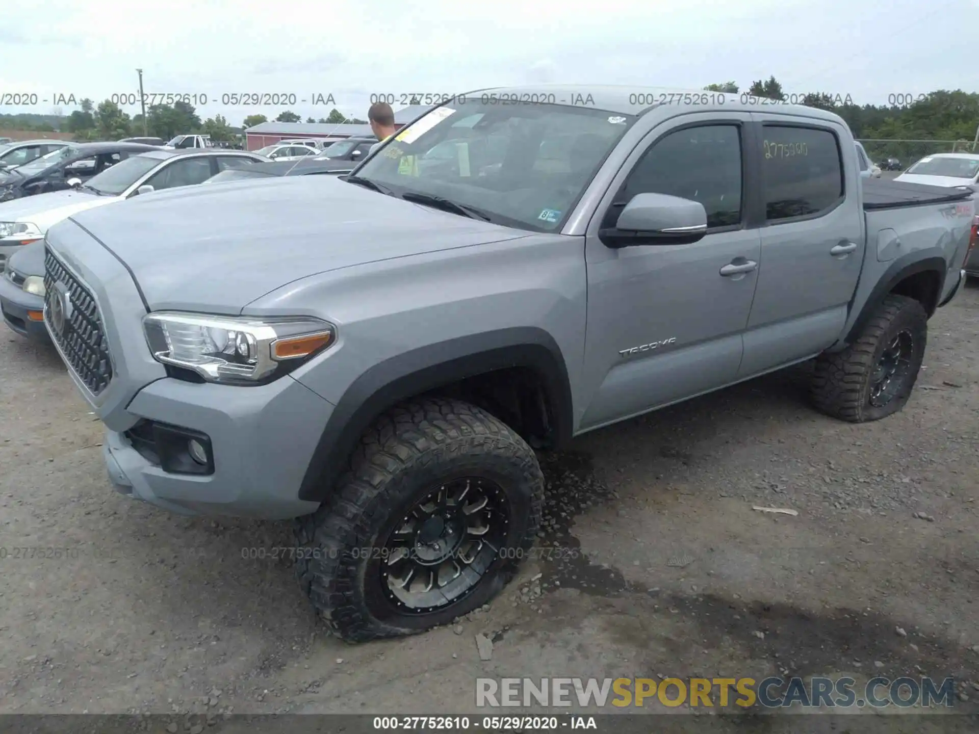 2 Фотография поврежденного автомобиля 3TMCZ5AN7KM274306 TOYOTA TACOMA 2019