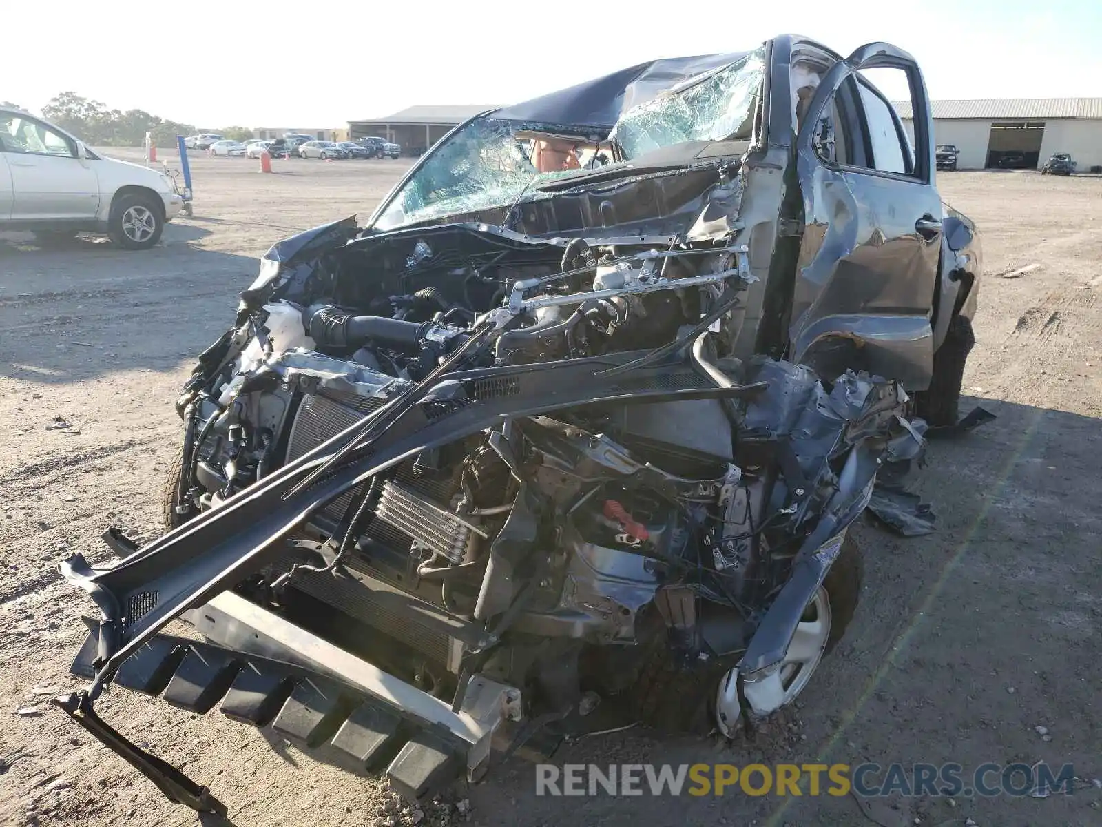 2 Photograph of a damaged car 3TMCZ5AN7KM274676 TOYOTA TACOMA 2019