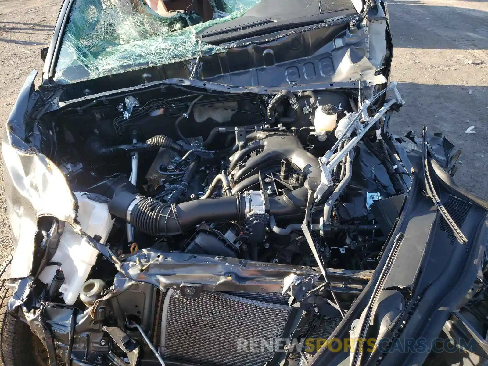 7 Photograph of a damaged car 3TMCZ5AN7KM274676 TOYOTA TACOMA 2019