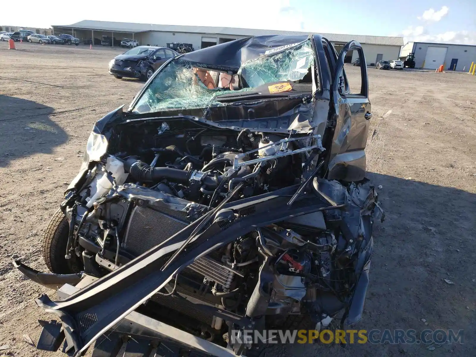 9 Photograph of a damaged car 3TMCZ5AN7KM274676 TOYOTA TACOMA 2019