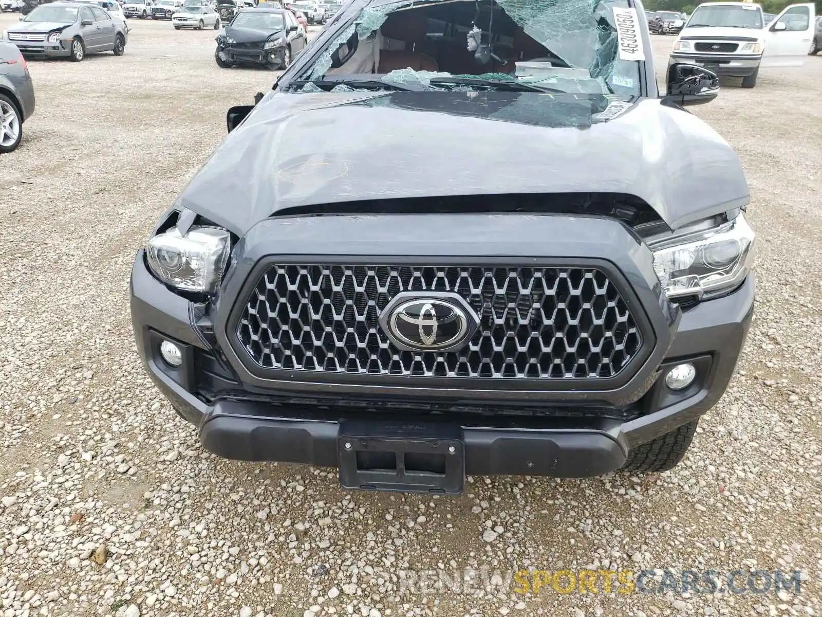 7 Photograph of a damaged car 3TMCZ5AN7KM279909 TOYOTA TACOMA 2019