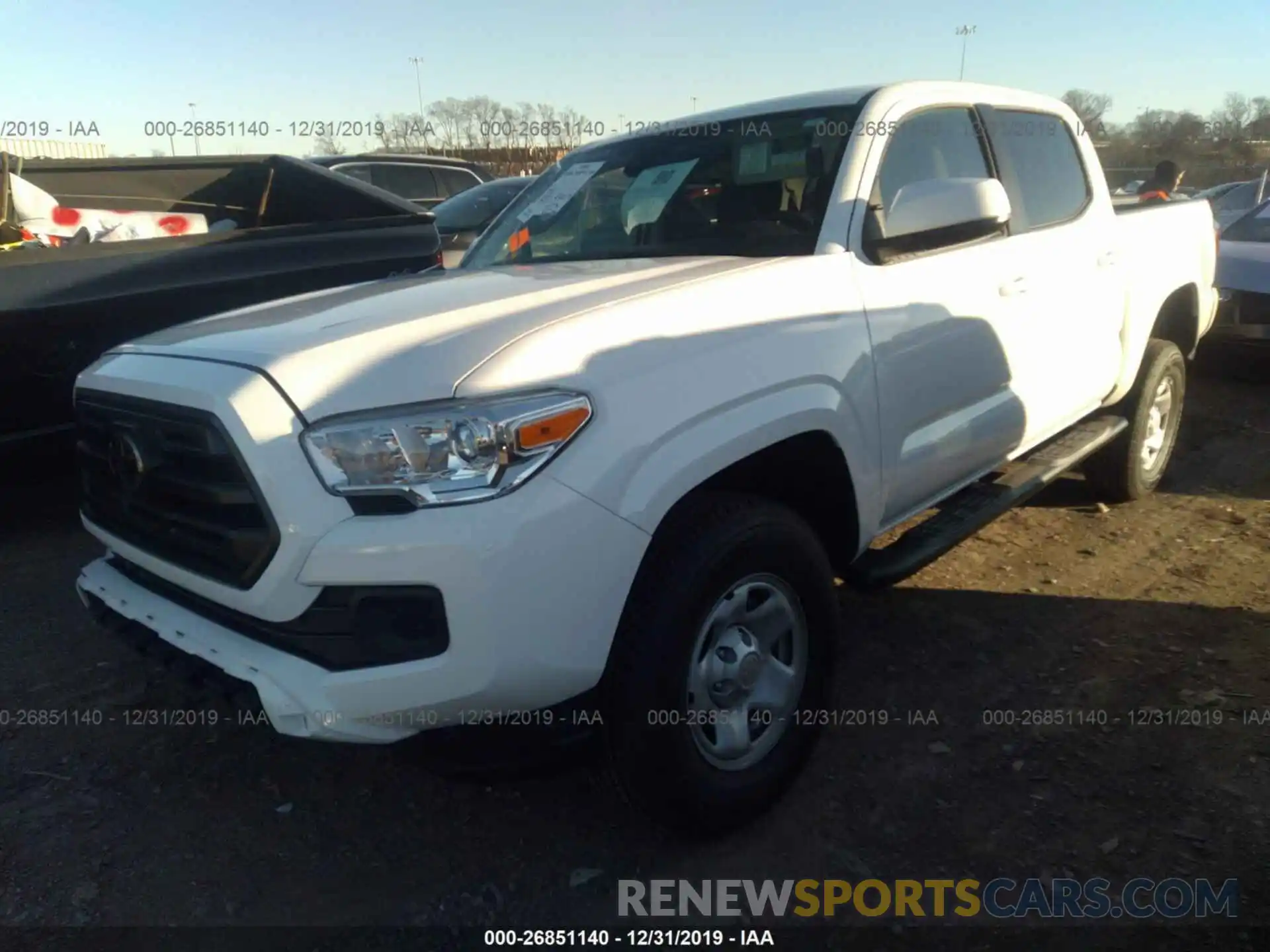 2 Photograph of a damaged car 3TMCZ5AN7KM281790 TOYOTA TACOMA 2019