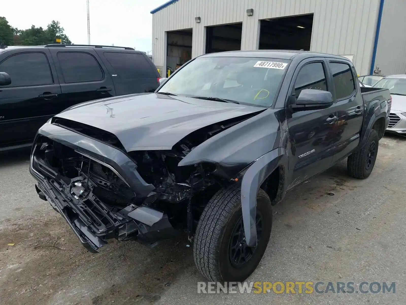 2 Photograph of a damaged car 3TMCZ5AN7KM284351 TOYOTA TACOMA 2019