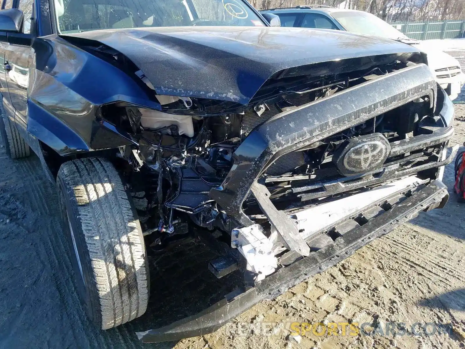 9 Photograph of a damaged car 3TMCZ5AN7KM285693 TOYOTA TACOMA 2019