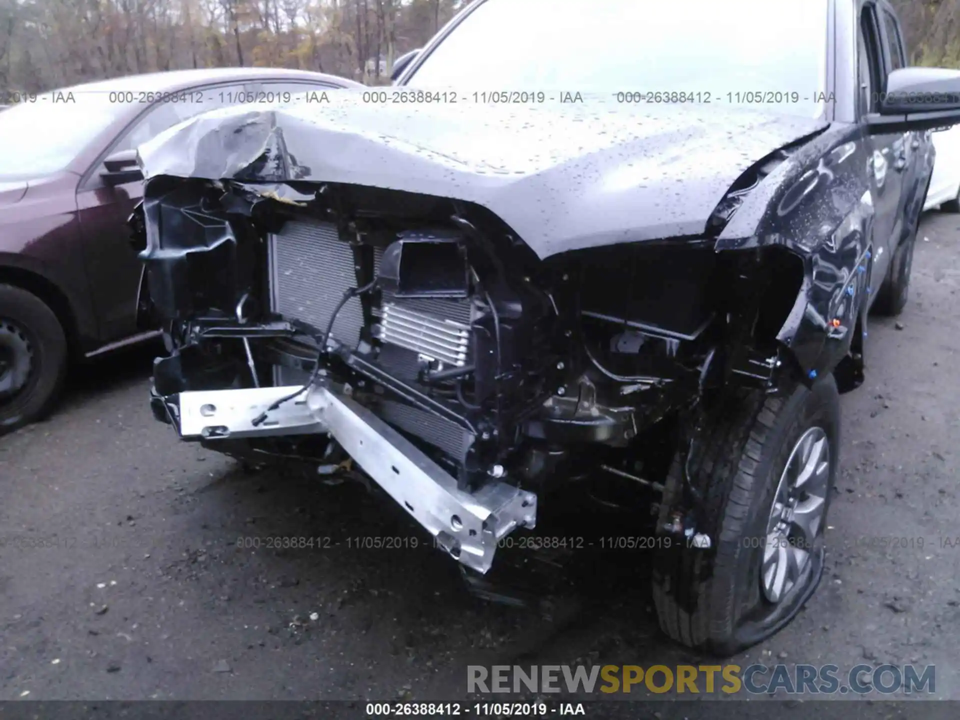 6 Photograph of a damaged car 3TMCZ5AN7KM286651 TOYOTA TACOMA 2019