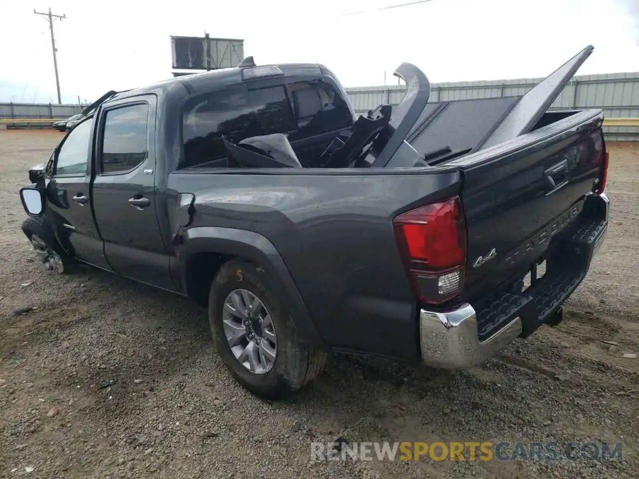 3 Photograph of a damaged car 3TMCZ5AN7KM286925 TOYOTA TACOMA 2019