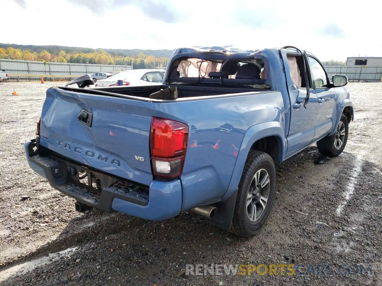 4 Photograph of a damaged car 3TMCZ5AN8KM190494 TOYOTA TACOMA 2019