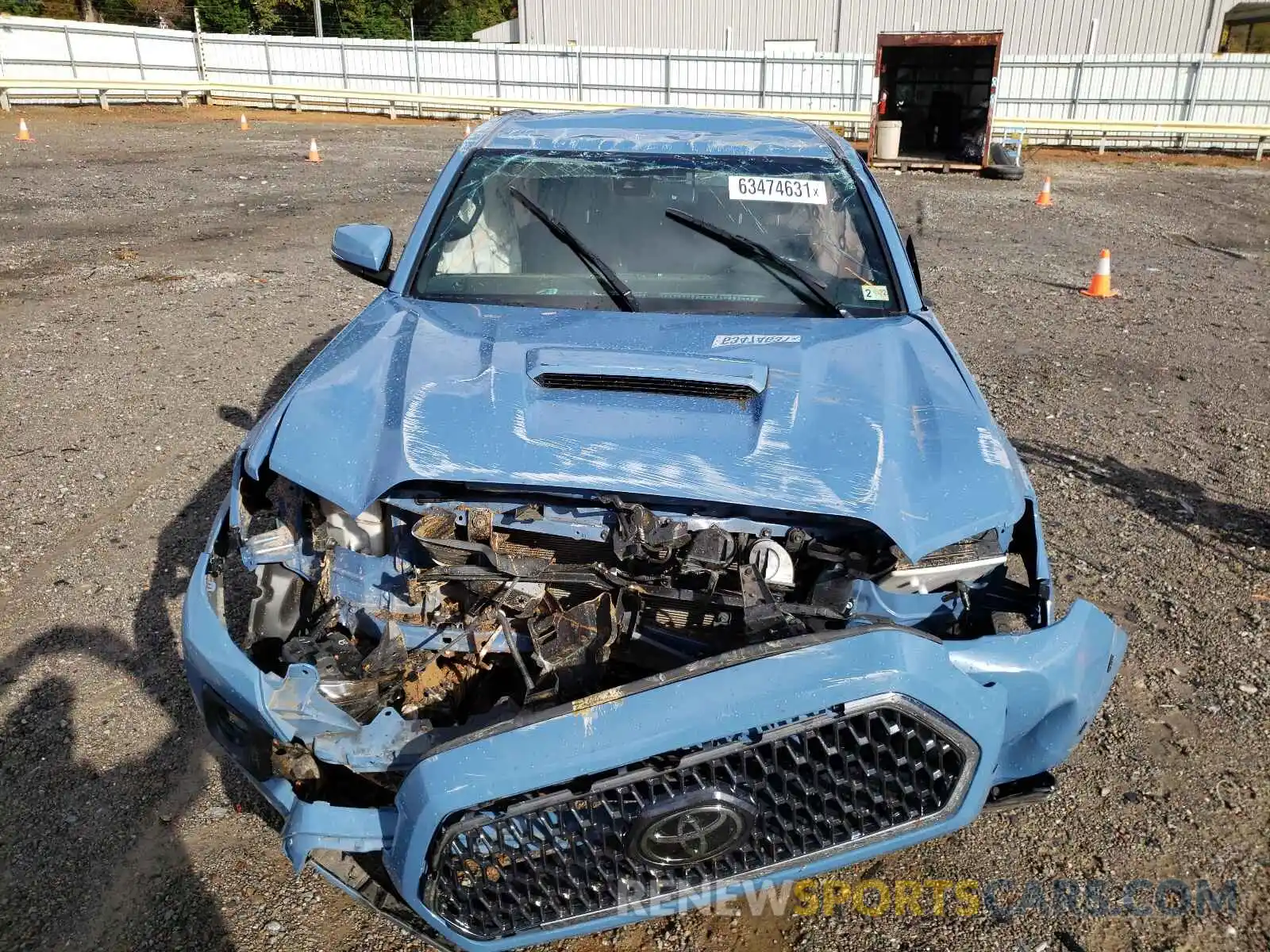 9 Photograph of a damaged car 3TMCZ5AN8KM190494 TOYOTA TACOMA 2019