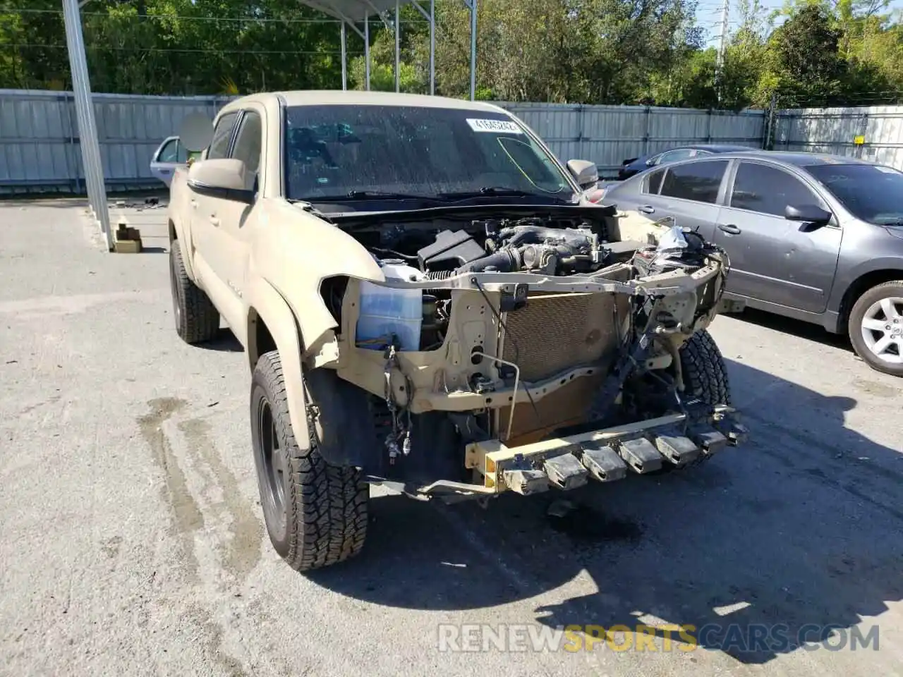 9 Фотография поврежденного автомобиля 3TMCZ5AN8KM190530 TOYOTA TACOMA 2019