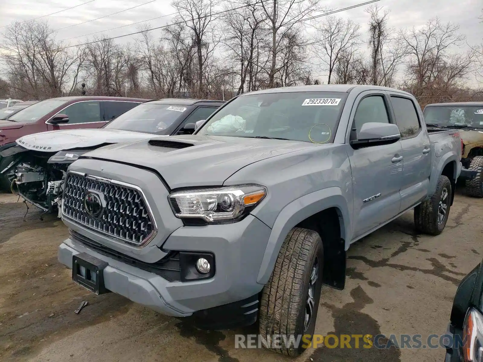 2 Photograph of a damaged car 3TMCZ5AN8KM191712 TOYOTA TACOMA 2019