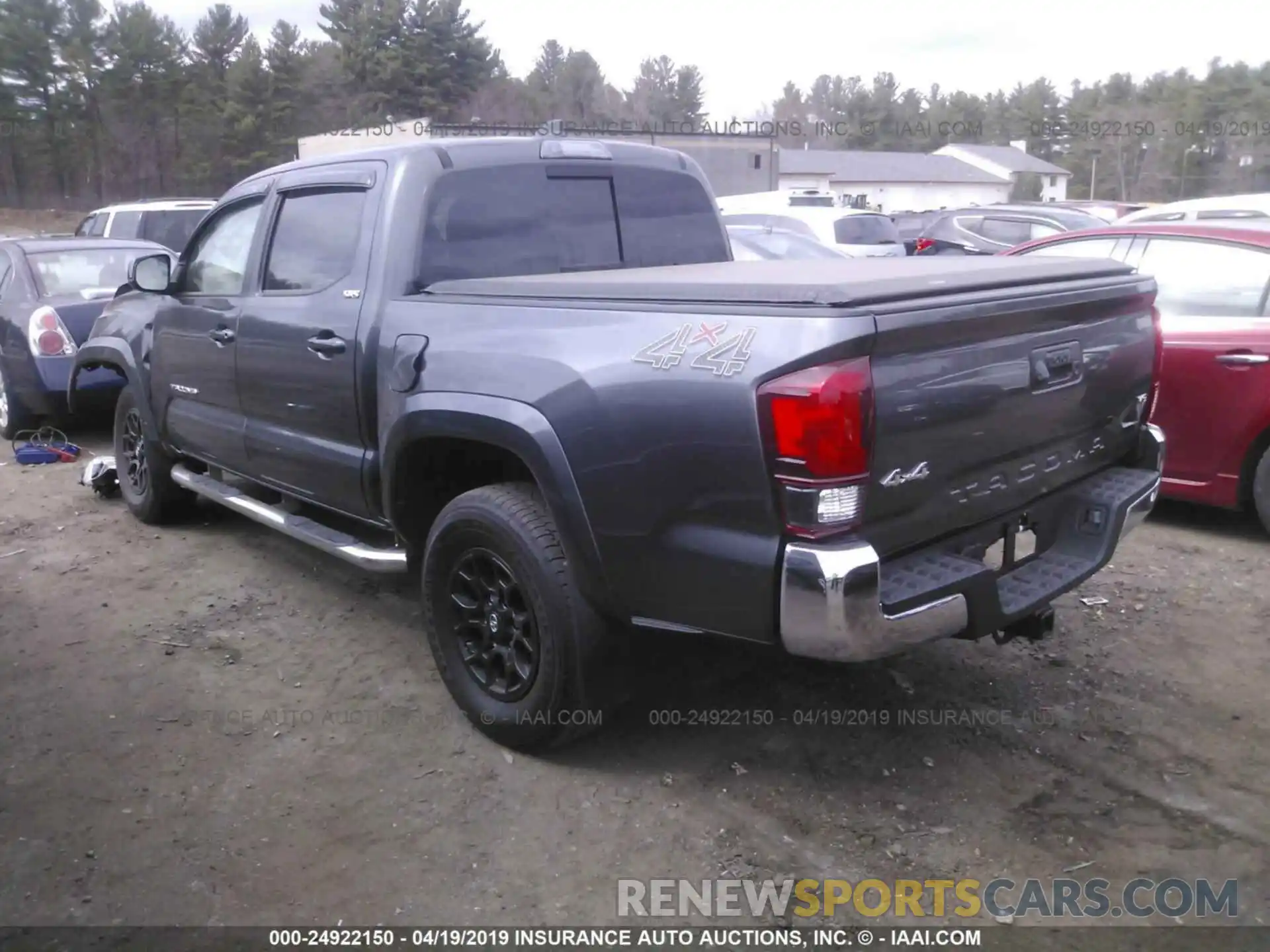 3 Photograph of a damaged car 3TMCZ5AN8KM191760 TOYOTA TACOMA 2019