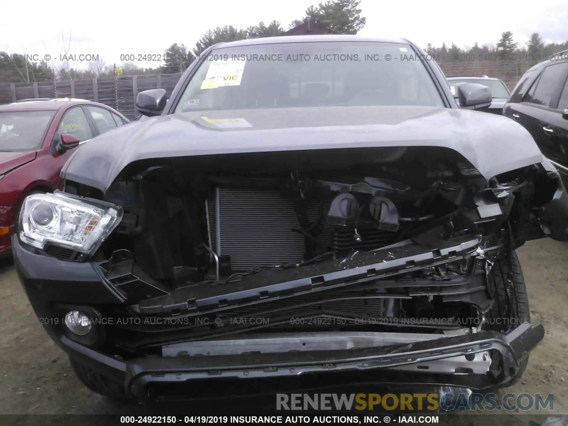 6 Photograph of a damaged car 3TMCZ5AN8KM191760 TOYOTA TACOMA 2019