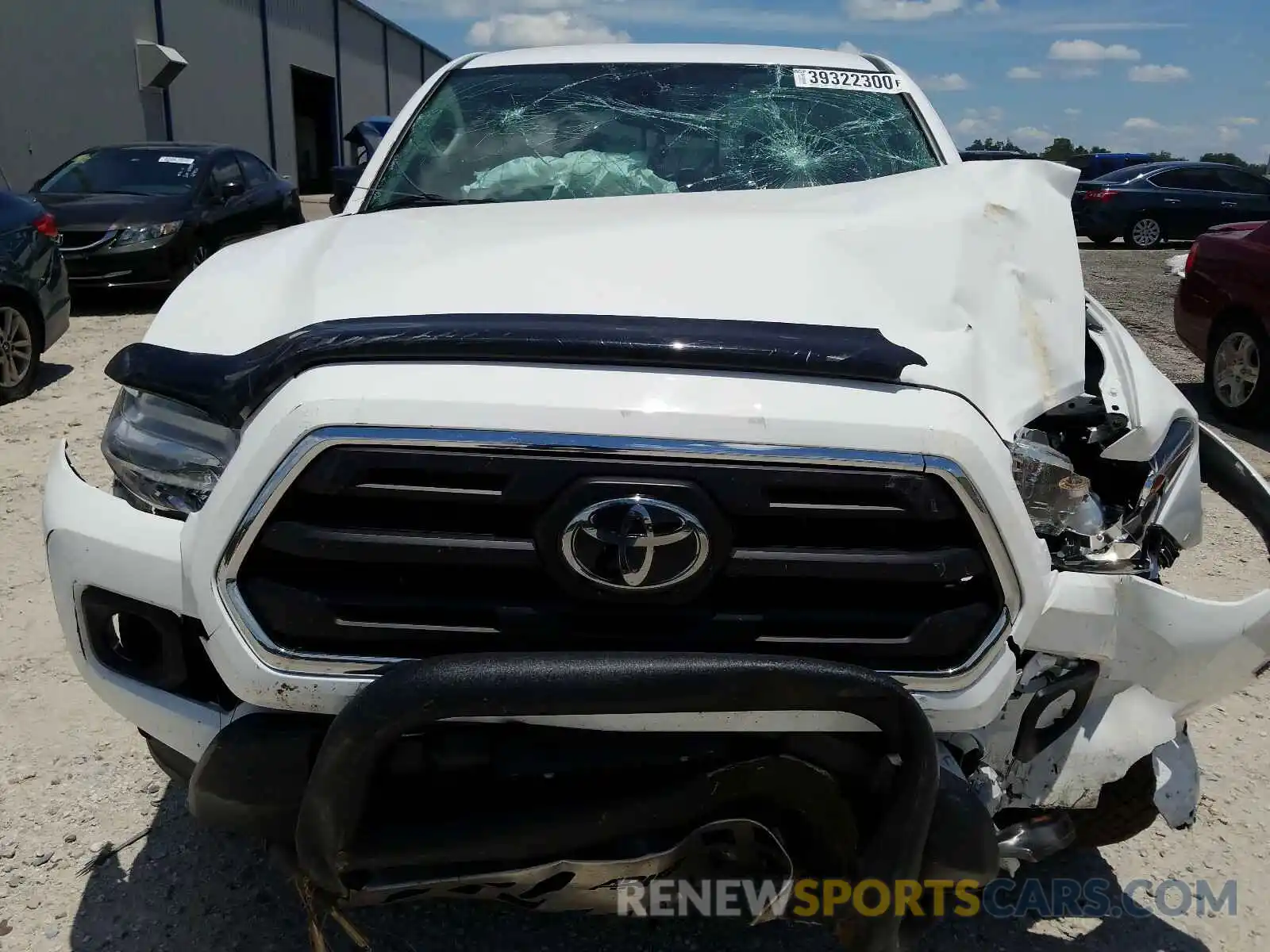 7 Photograph of a damaged car 3TMCZ5AN8KM196554 TOYOTA TACOMA 2019