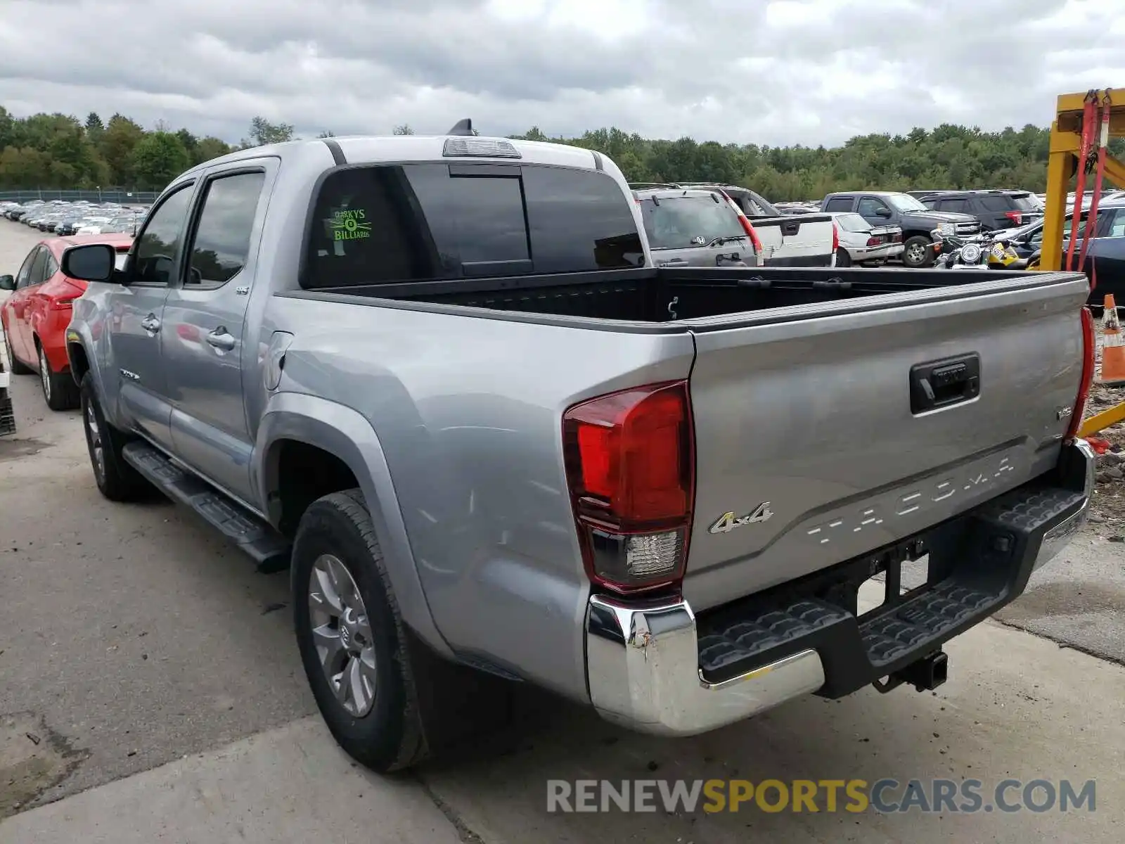 3 Photograph of a damaged car 3TMCZ5AN8KM197090 TOYOTA TACOMA 2019