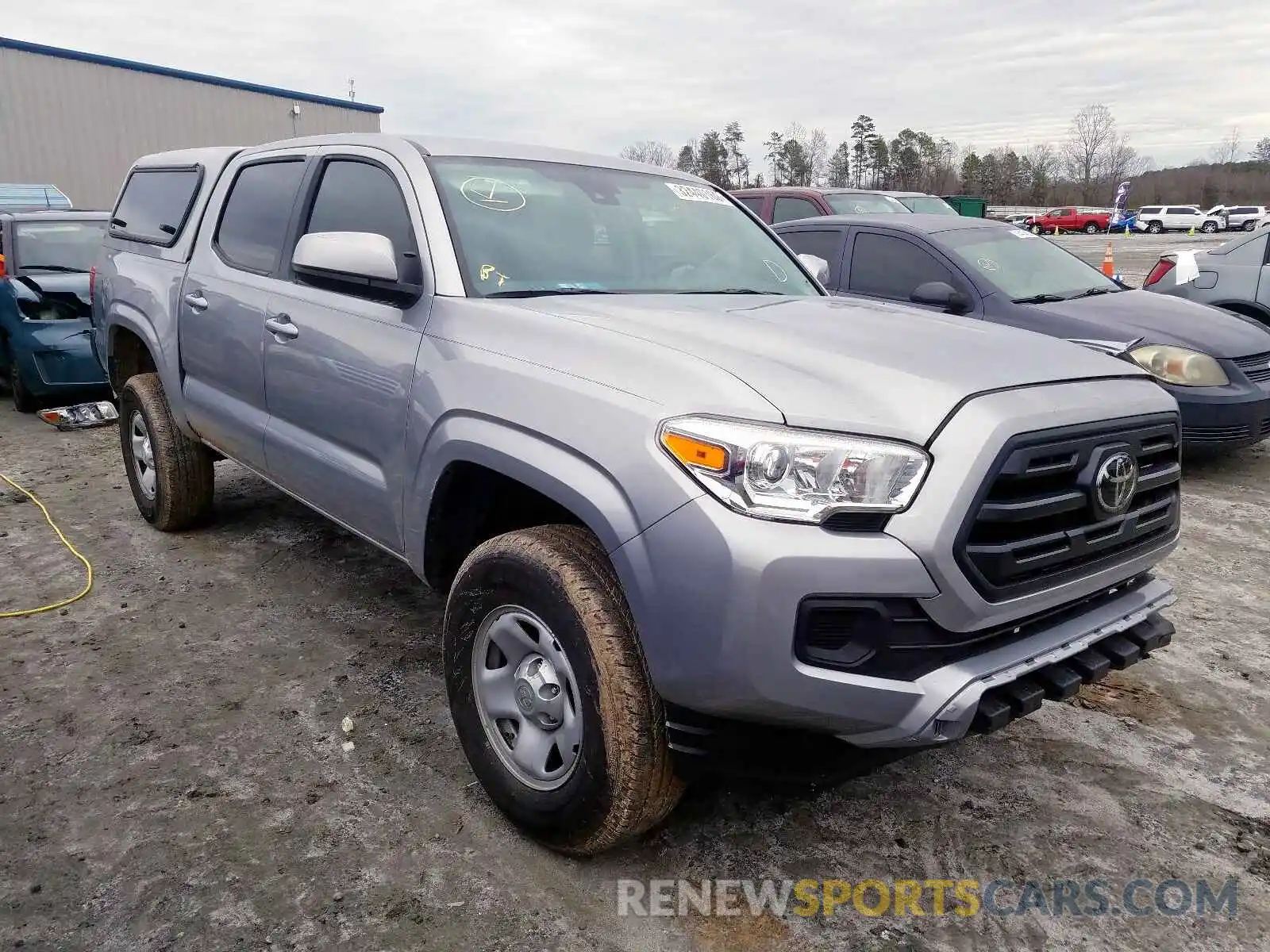 1 Photograph of a damaged car 3TMCZ5AN8KM199230 TOYOTA TACOMA 2019