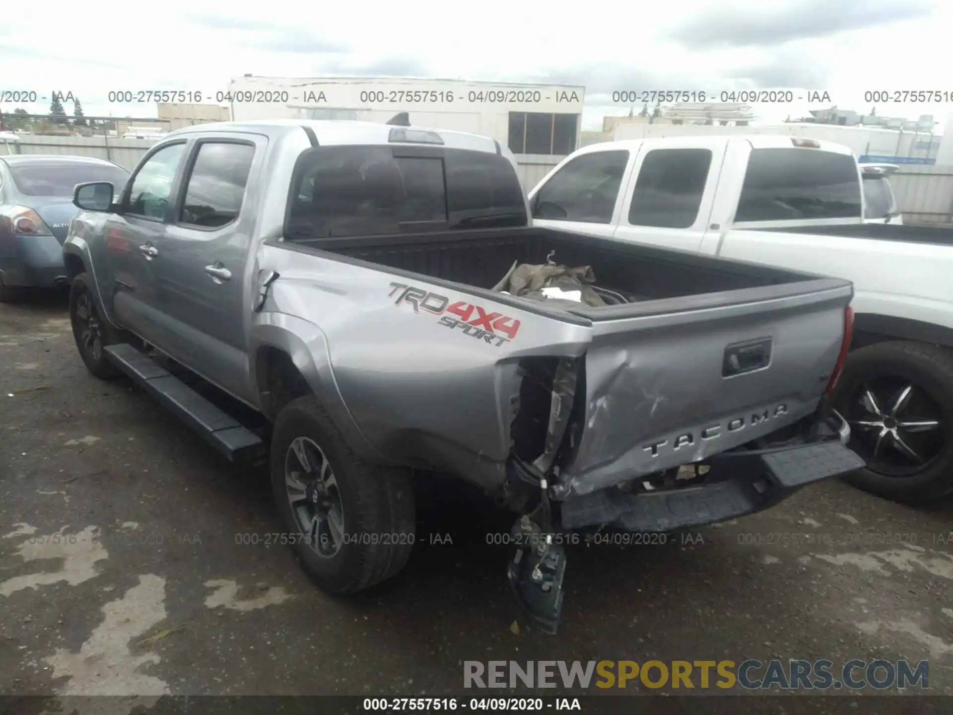 3 Photograph of a damaged car 3TMCZ5AN8KM202563 TOYOTA TACOMA 2019