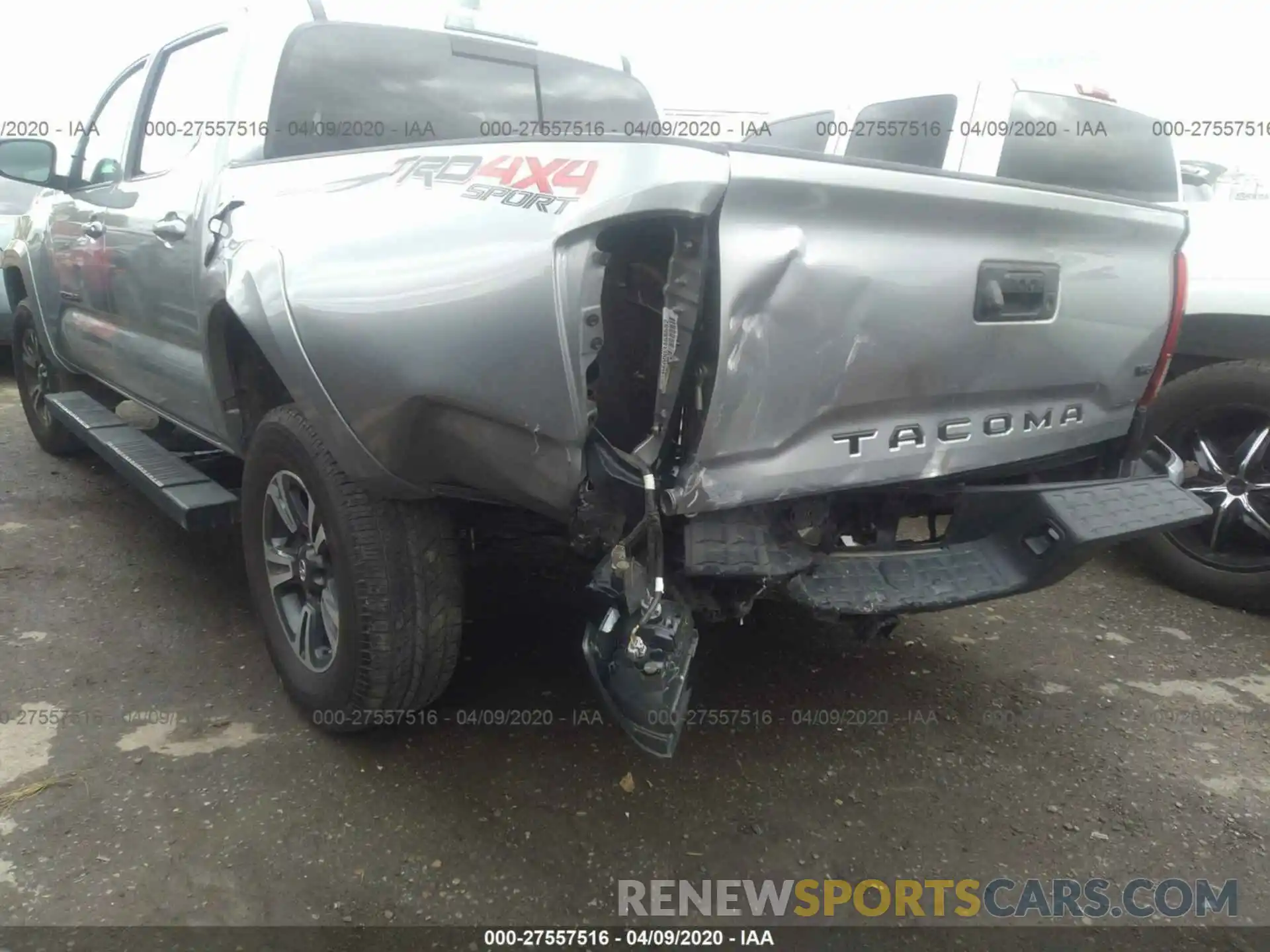 6 Photograph of a damaged car 3TMCZ5AN8KM202563 TOYOTA TACOMA 2019