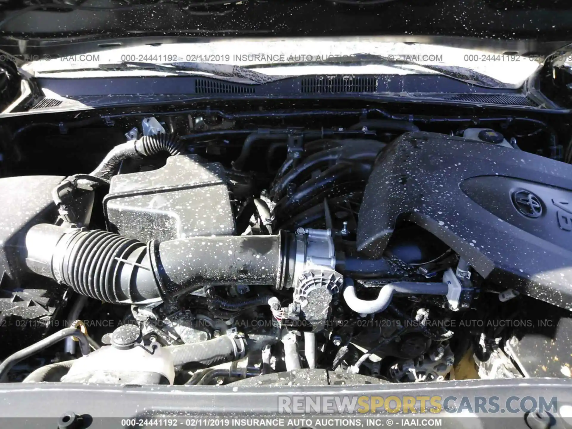 10 Photograph of a damaged car 3TMCZ5AN8KM205026 TOYOTA TACOMA 2019