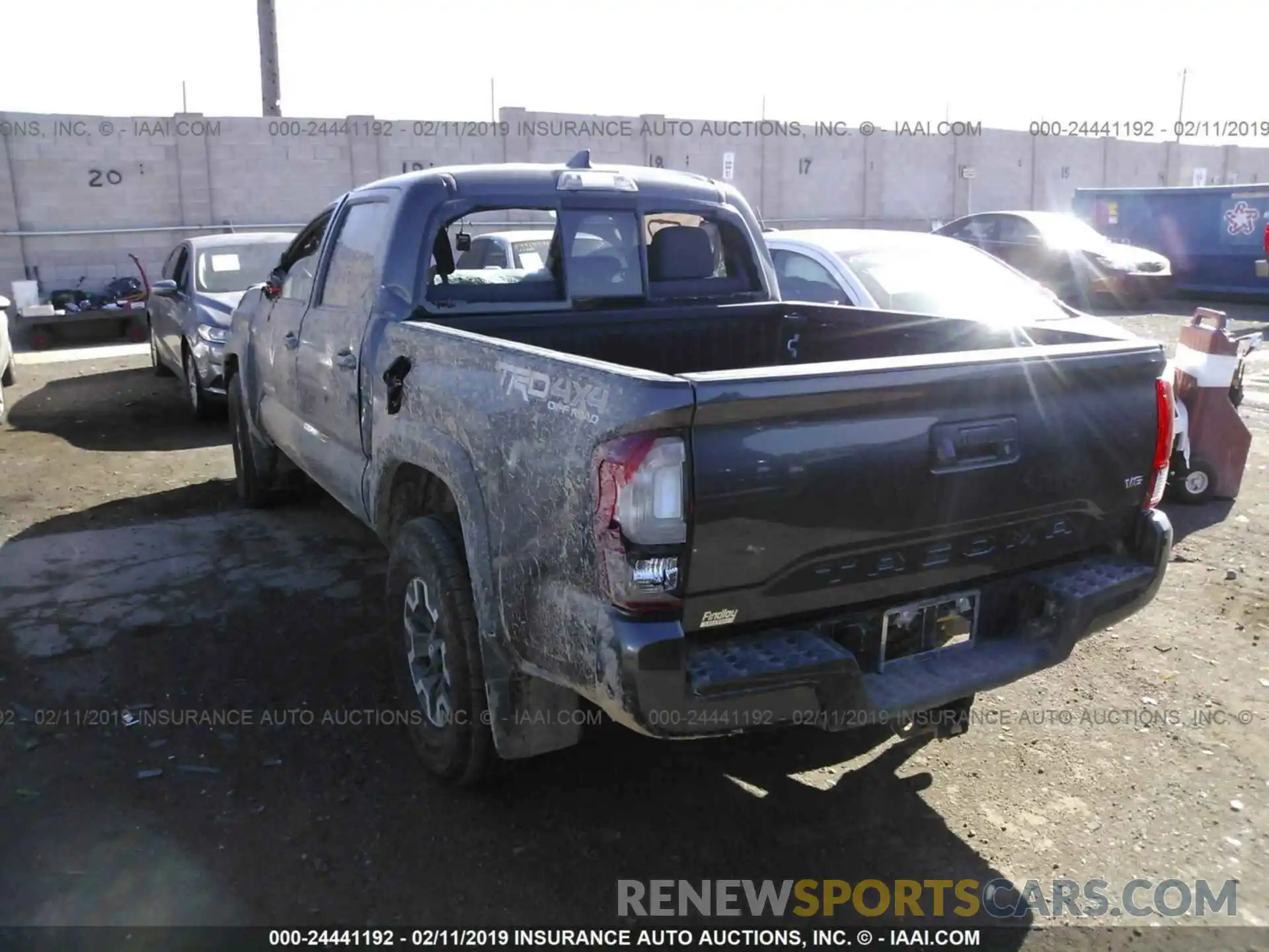 3 Photograph of a damaged car 3TMCZ5AN8KM205026 TOYOTA TACOMA 2019