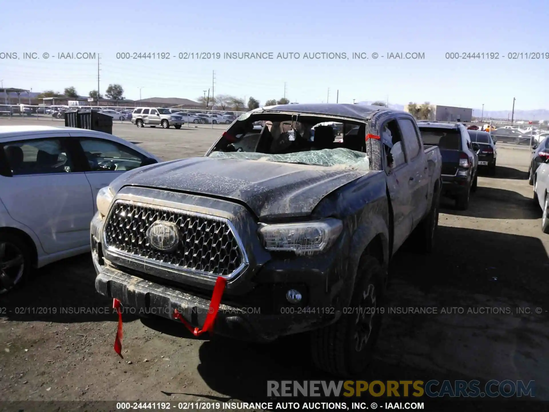 6 Photograph of a damaged car 3TMCZ5AN8KM205026 TOYOTA TACOMA 2019