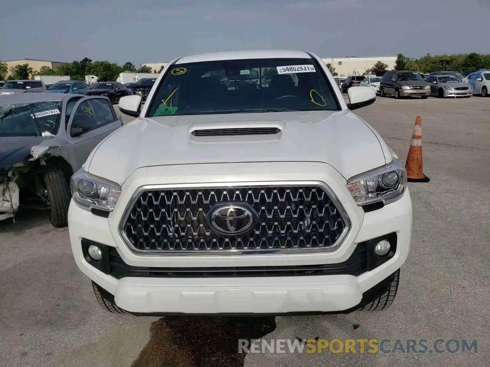 9 Photograph of a damaged car 3TMCZ5AN8KM205771 TOYOTA TACOMA 2019