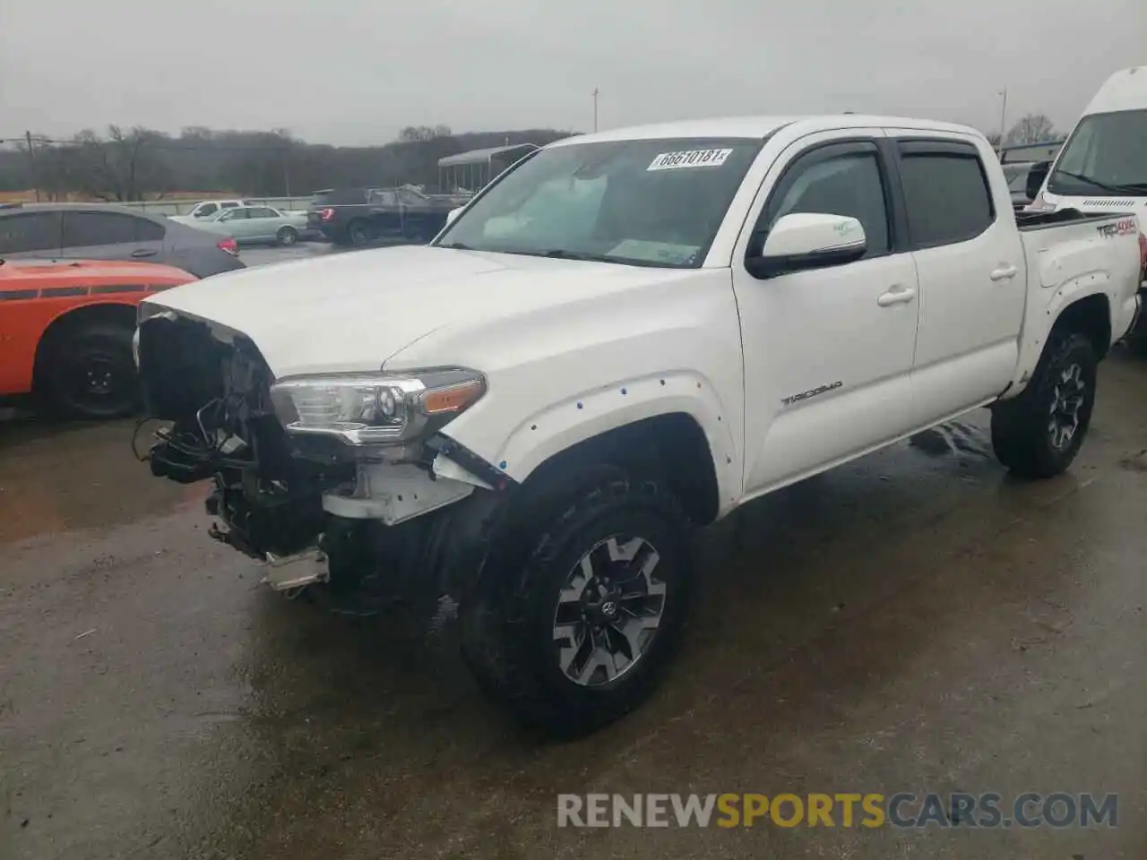 2 Фотография поврежденного автомобиля 3TMCZ5AN8KM205849 TOYOTA TACOMA 2019