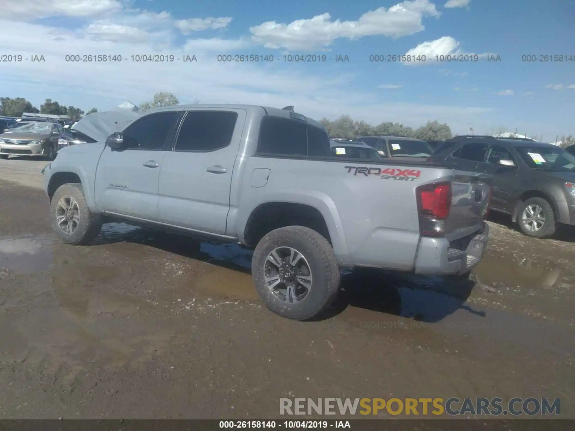 3 Photograph of a damaged car 3TMCZ5AN8KM205897 TOYOTA TACOMA 2019