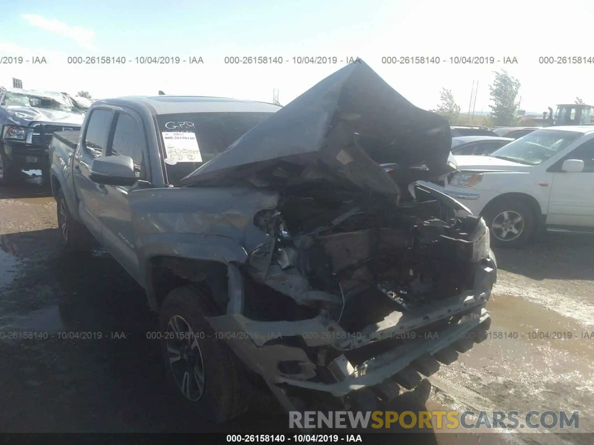 6 Photograph of a damaged car 3TMCZ5AN8KM205897 TOYOTA TACOMA 2019