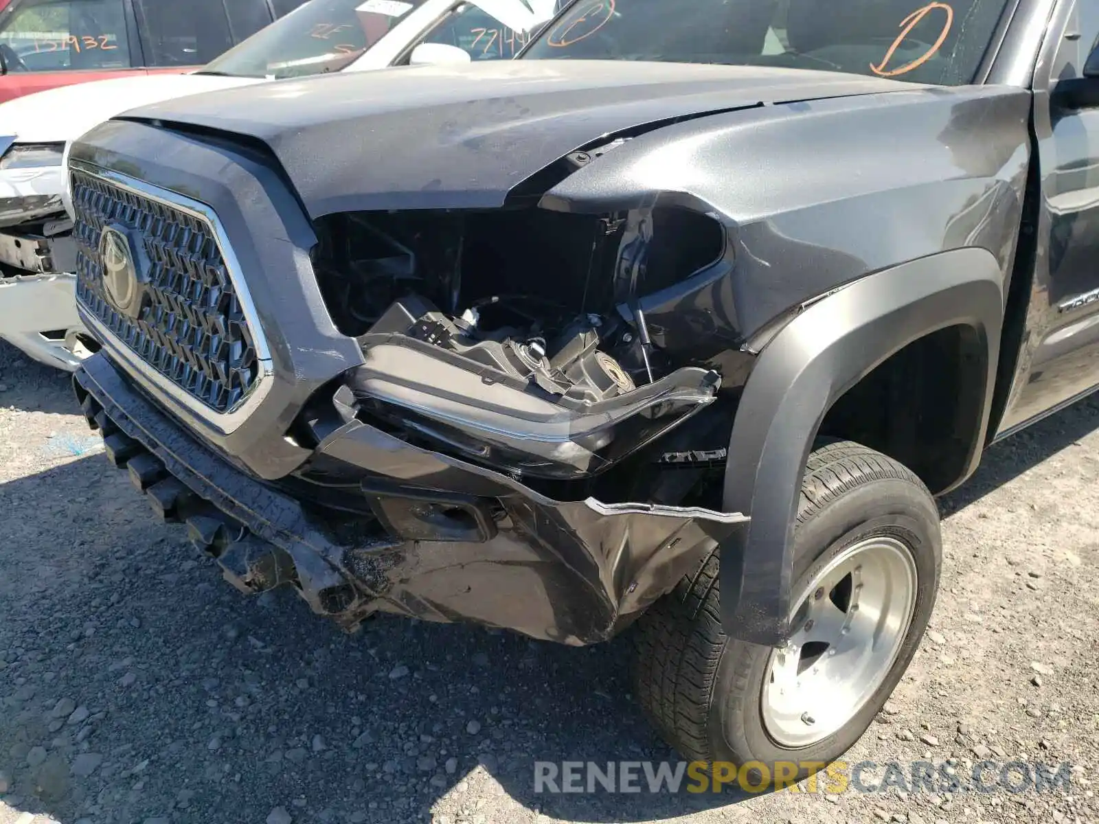 9 Photograph of a damaged car 3TMCZ5AN8KM207049 TOYOTA TACOMA 2019